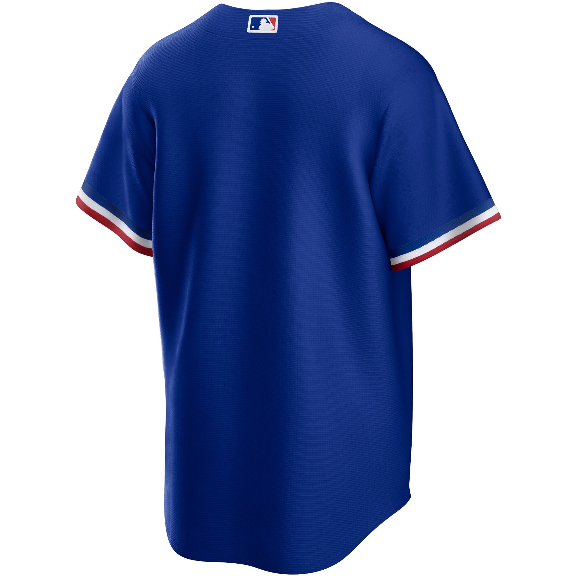 Texas Rangers Royal Alternate Team Logo MLB Jersey Men's