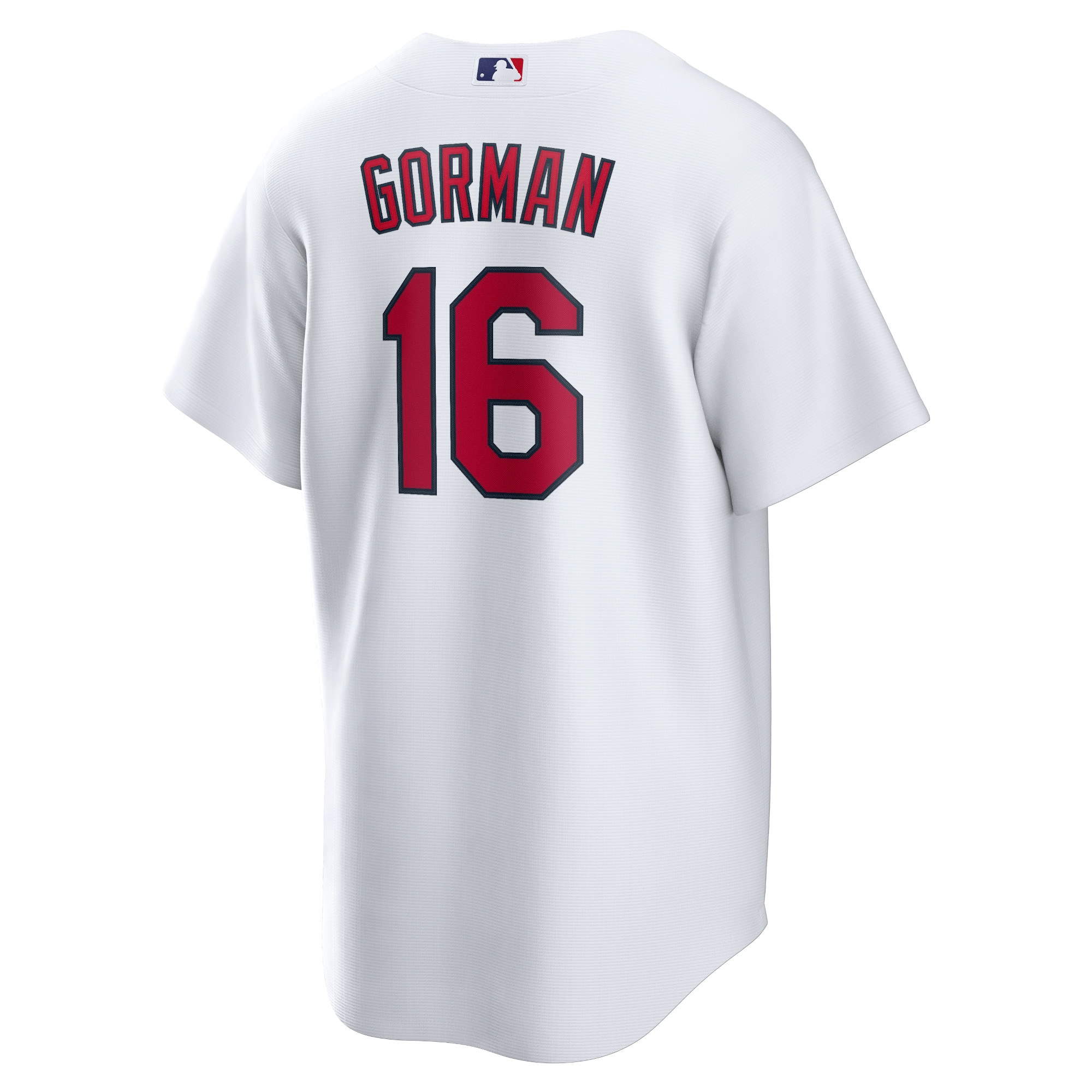 St. Louis Cardinals Nolan Gorman White Home MLB Jersey Men's