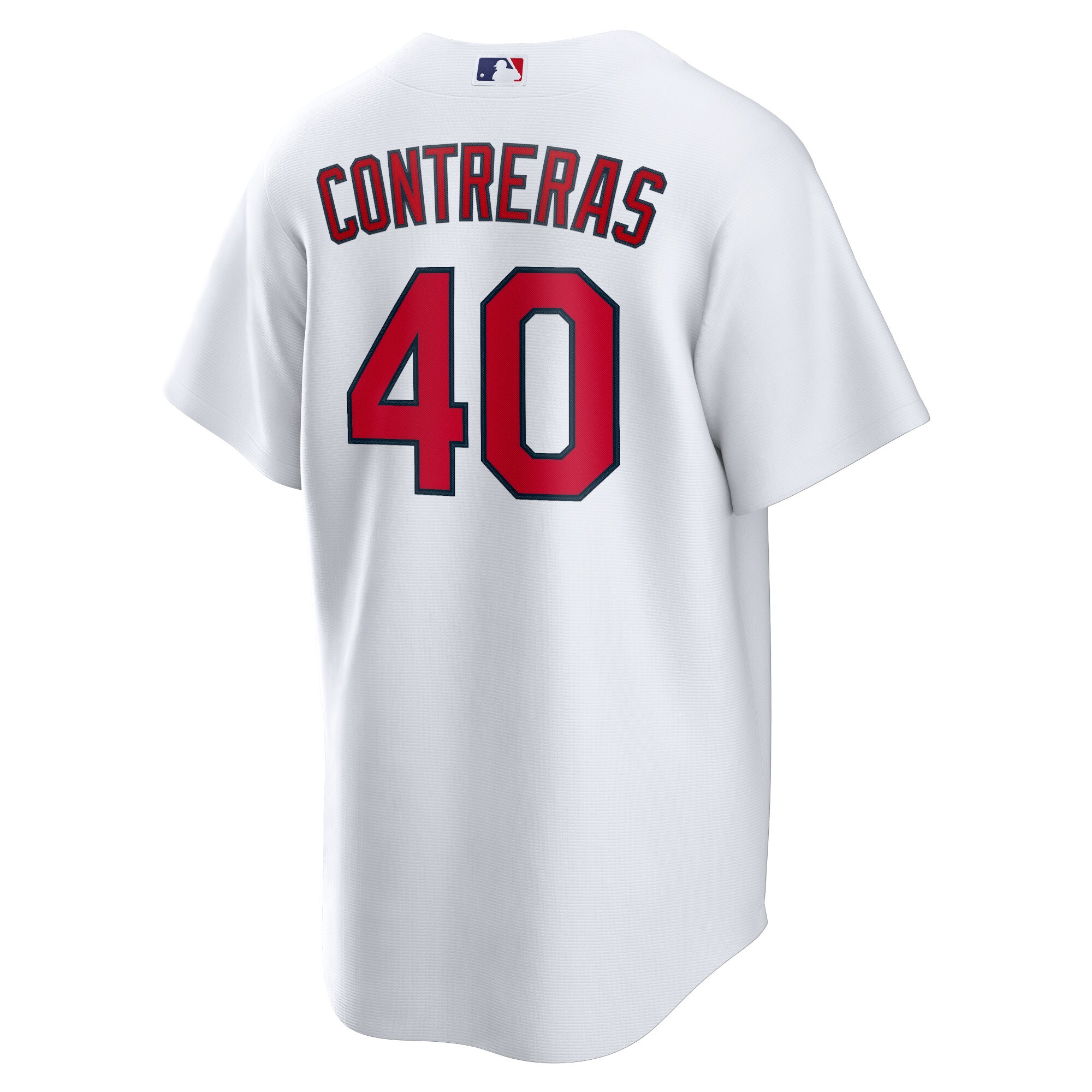 St. Louis Cardinals Willson Contreras White Home Official Player MLB Jersey Men's
