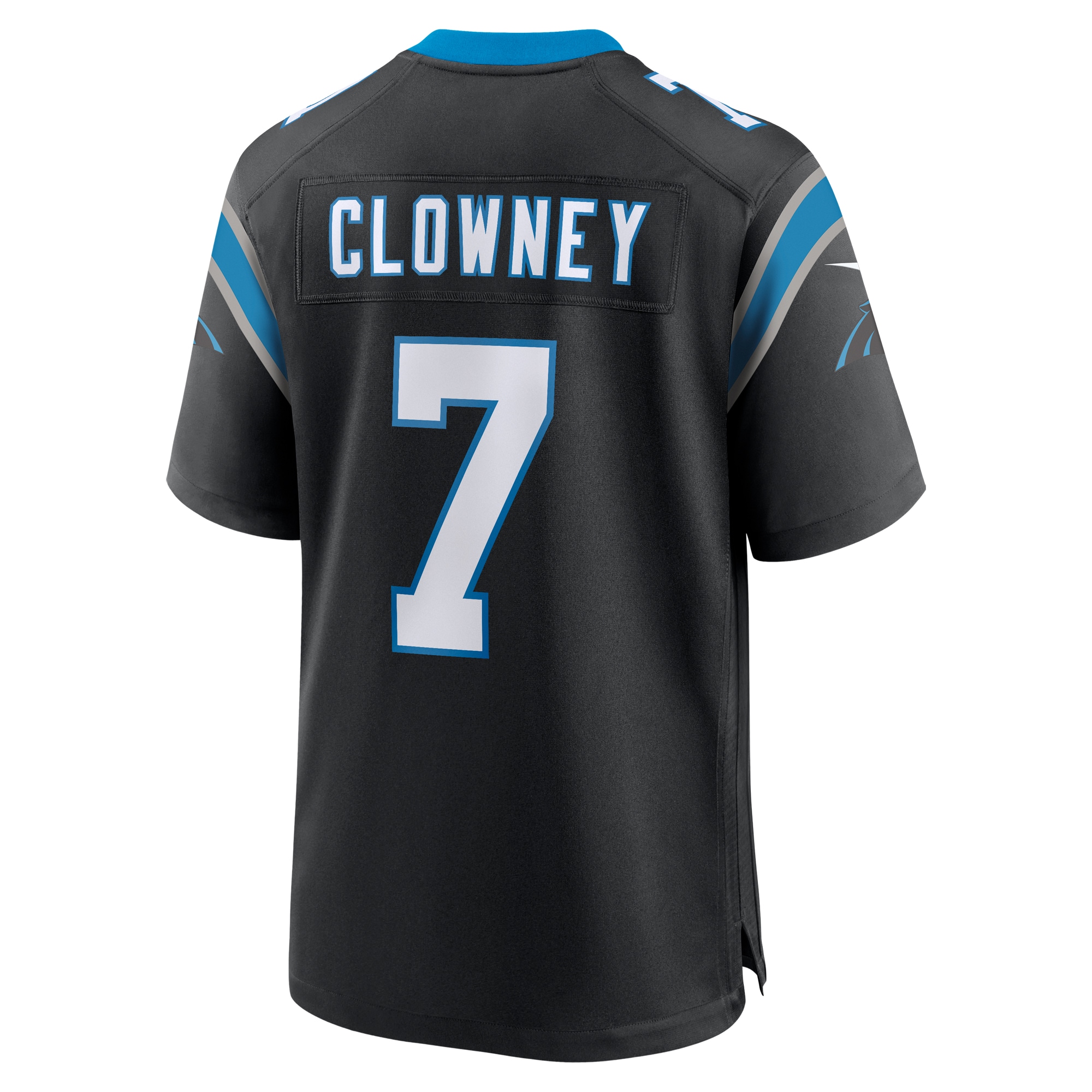 Carolina Panthers Jadeveon Clowney Black Game NFL Jersey Men's