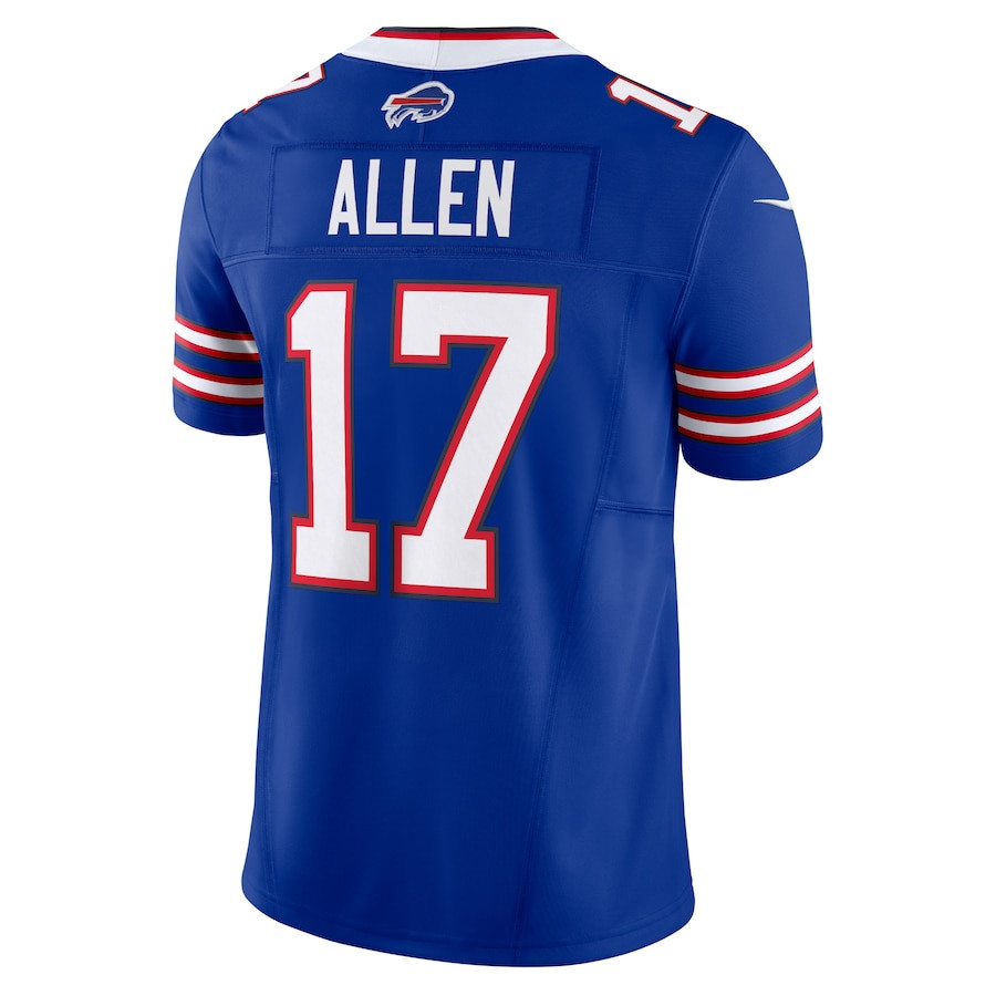 Josh Allen #17 Buffalo Bills Super Bowl LIX Royal NFL Jersey Men's
