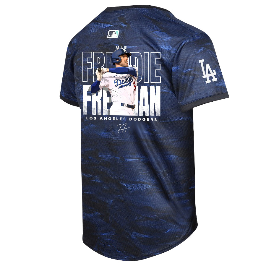 Freddie Freeman 5 Los Angeles Dodgers Signed Home Run 2023 All Star Game Limited Player Royal MLB Jersey Youth