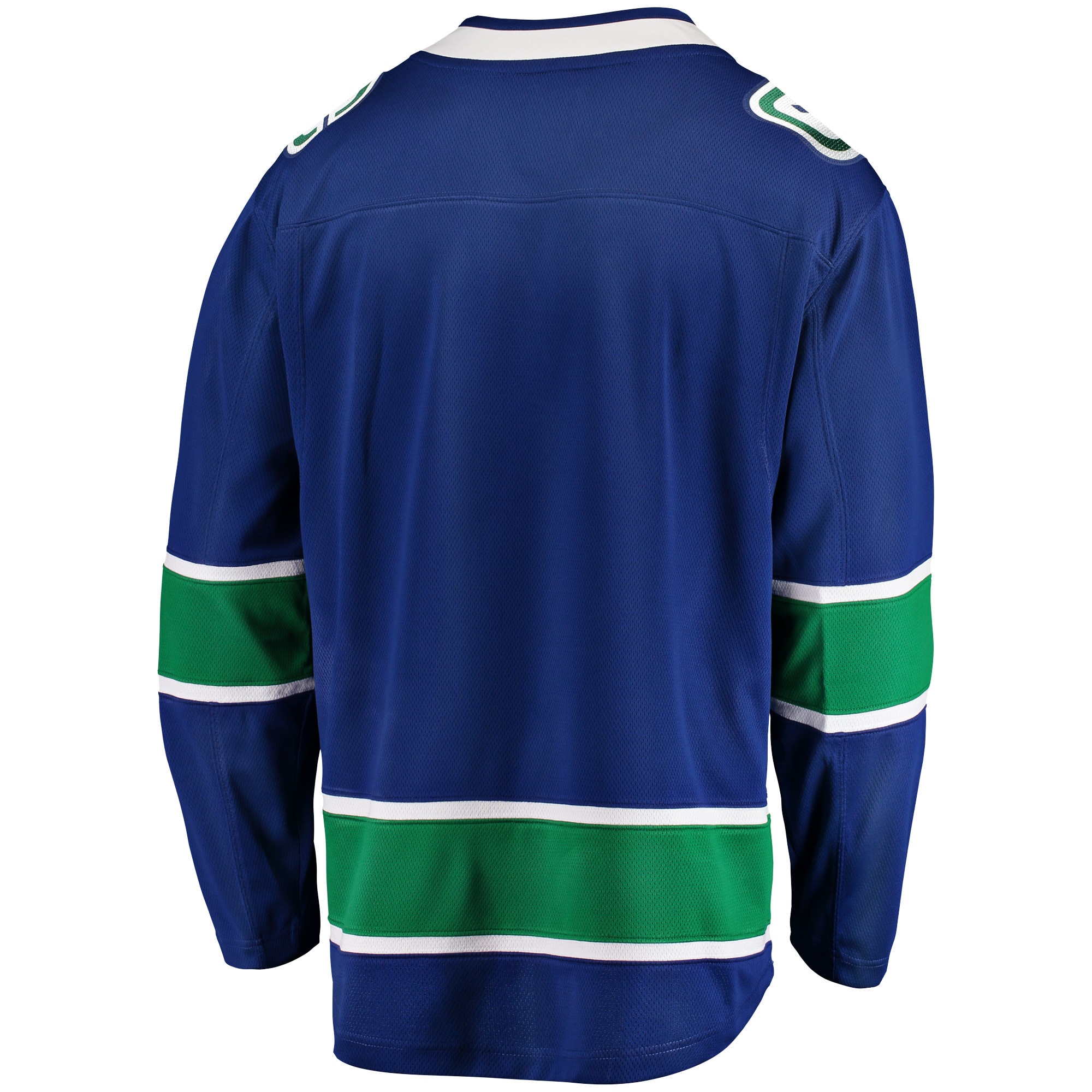 Vancouver Canucks Blue Home Team Breakaway NHL Jersey Men's