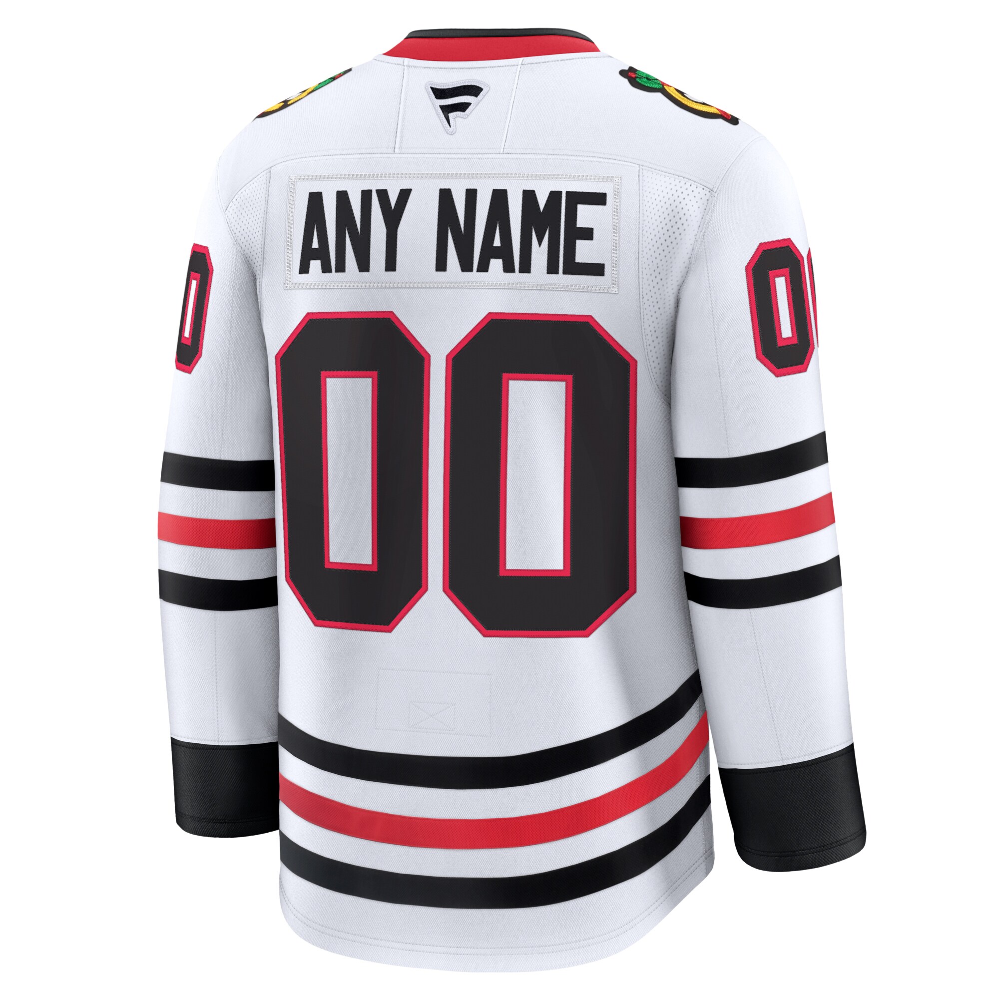 Chicago Blackhawks White Away Premium Custom NHL Jersey Men's