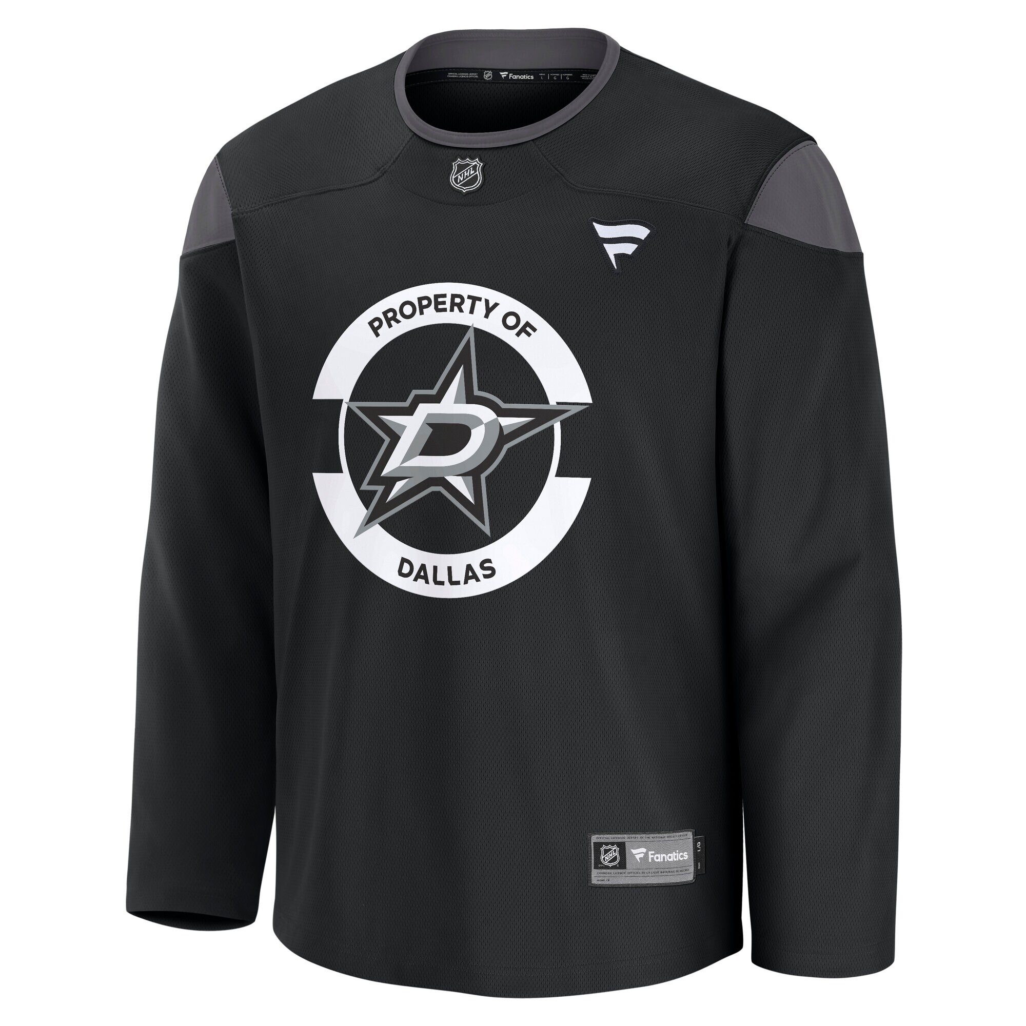 Dallas Stars Black Home Practice NHL Jersey Men's