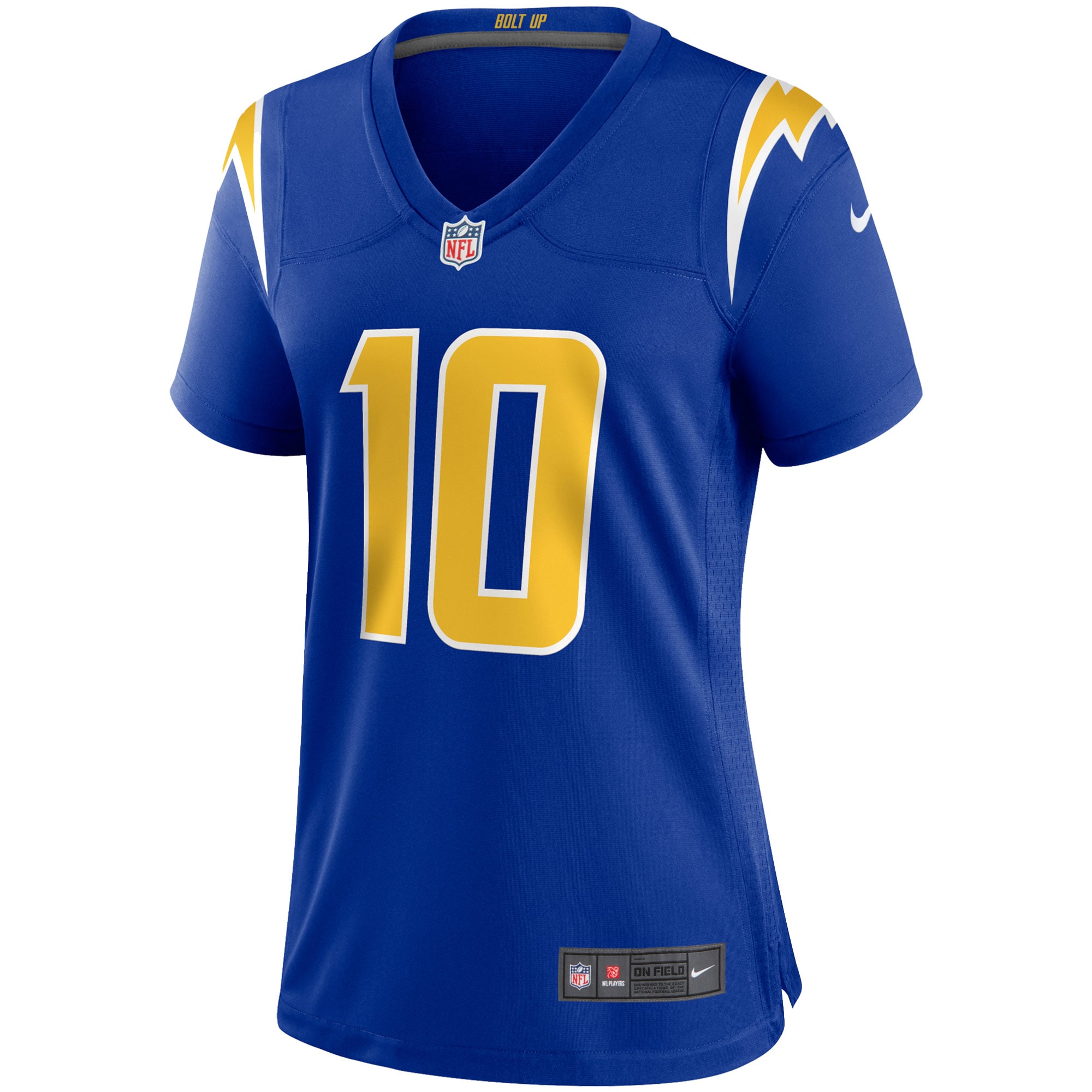 Los Angeles Chargers Justin Herbert Royal Game NFL Jersey Women's