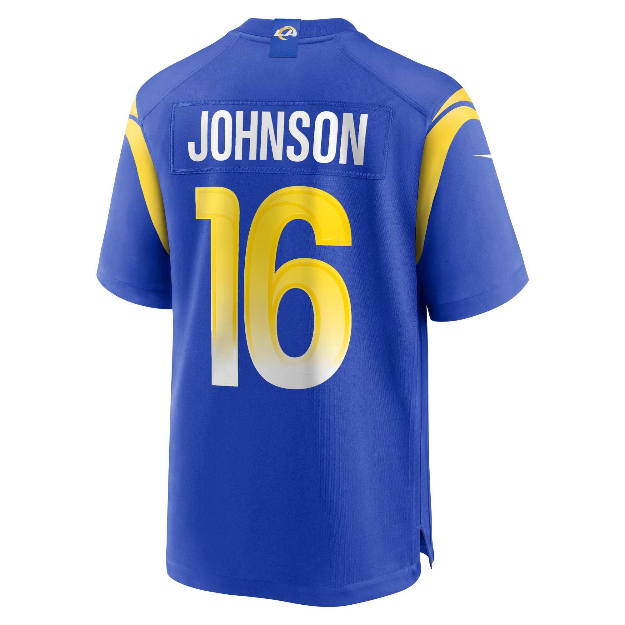 Los Angeles Rams Tyler Johnson Royal Team Game NFL Jersey Men's