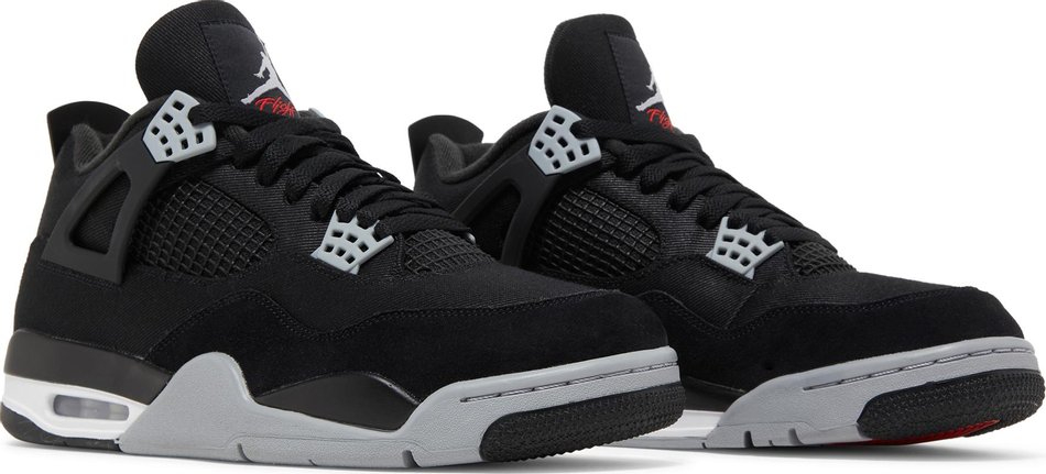 Air Jordan 4 Retro Black Canvas DH7138-006