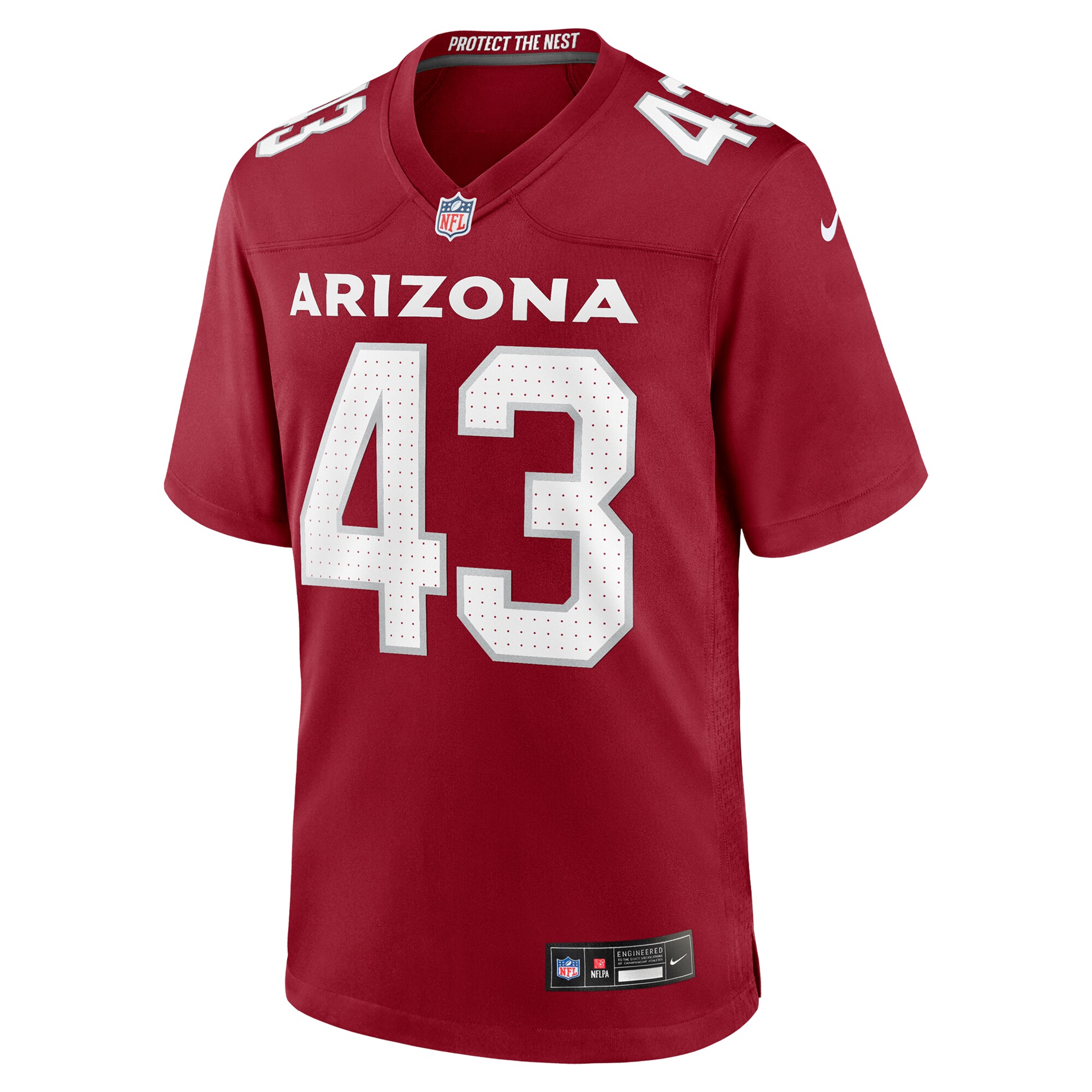 Arizona Cardinals Jesse Luketa Cardinal Team Game NFL Jersey Men's