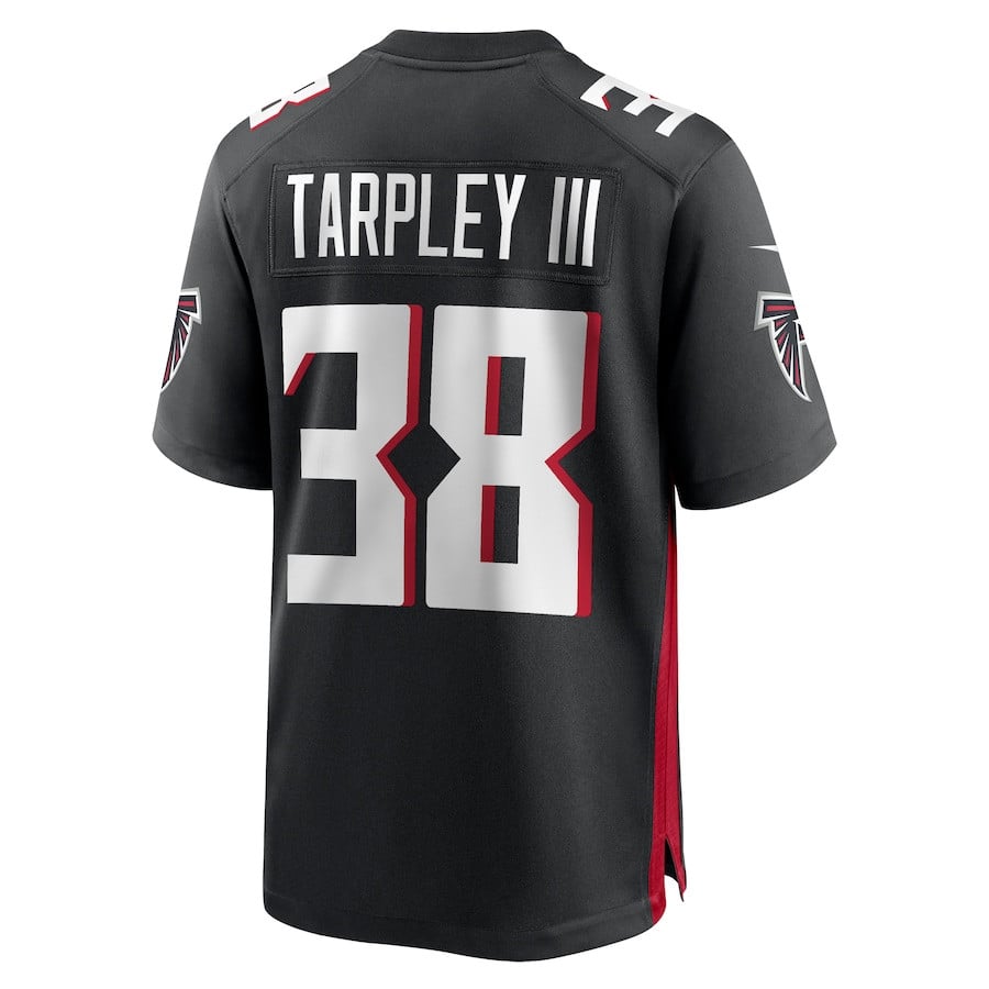 Arnold Tarpley III 38 Atlanta Falcons Game Black NFL Jersey Men's