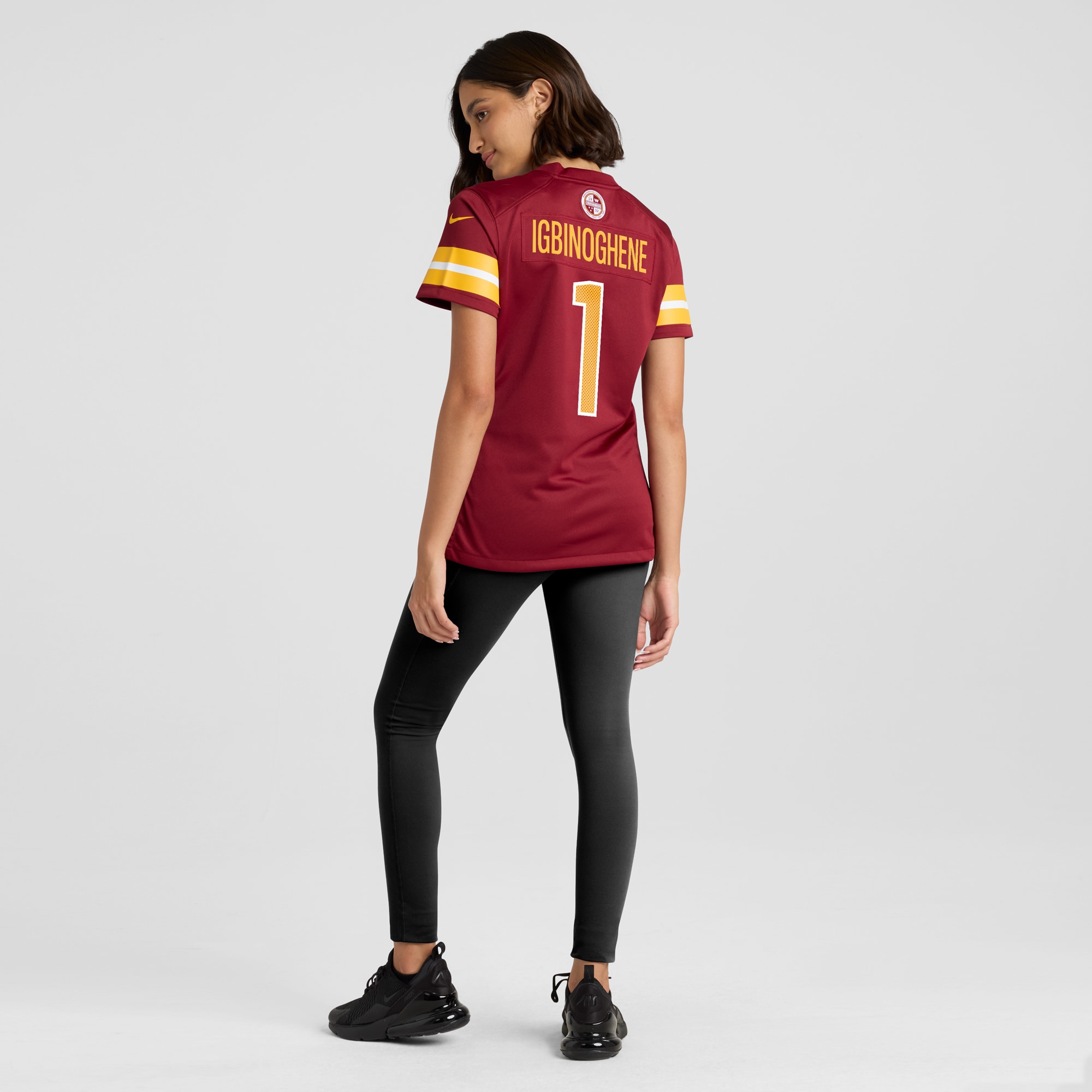 Washington Commanders Noah Igbinoghene Burgundy Game NFL Jersey Women's