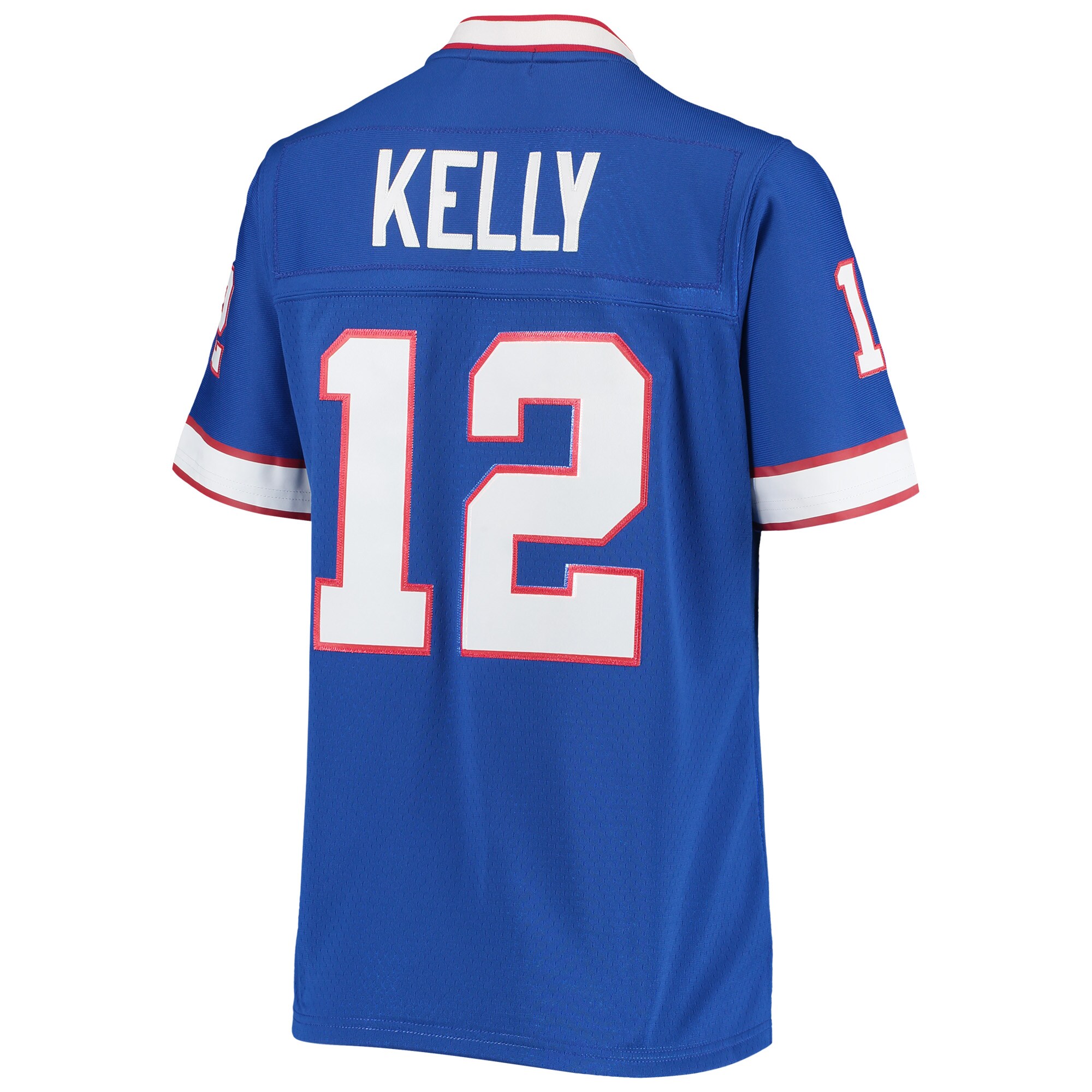 Buffalo Bills Jim Kelly Mitchell Ness Royal 1990 Legacy NFL Jersey Women's