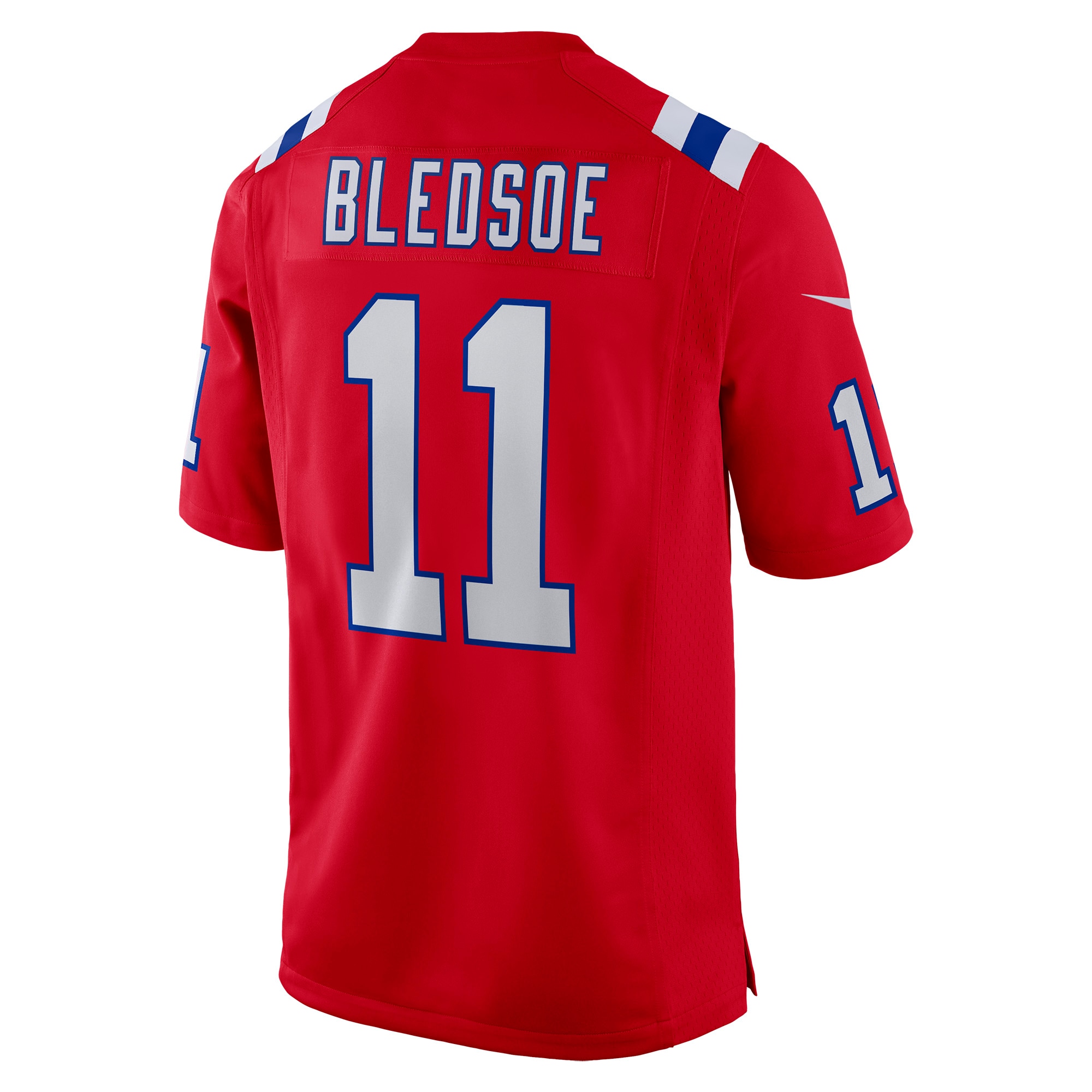 New England Patriots Drew Bledsoe Red Retired Player Alternate Game NFL Jersey Men's