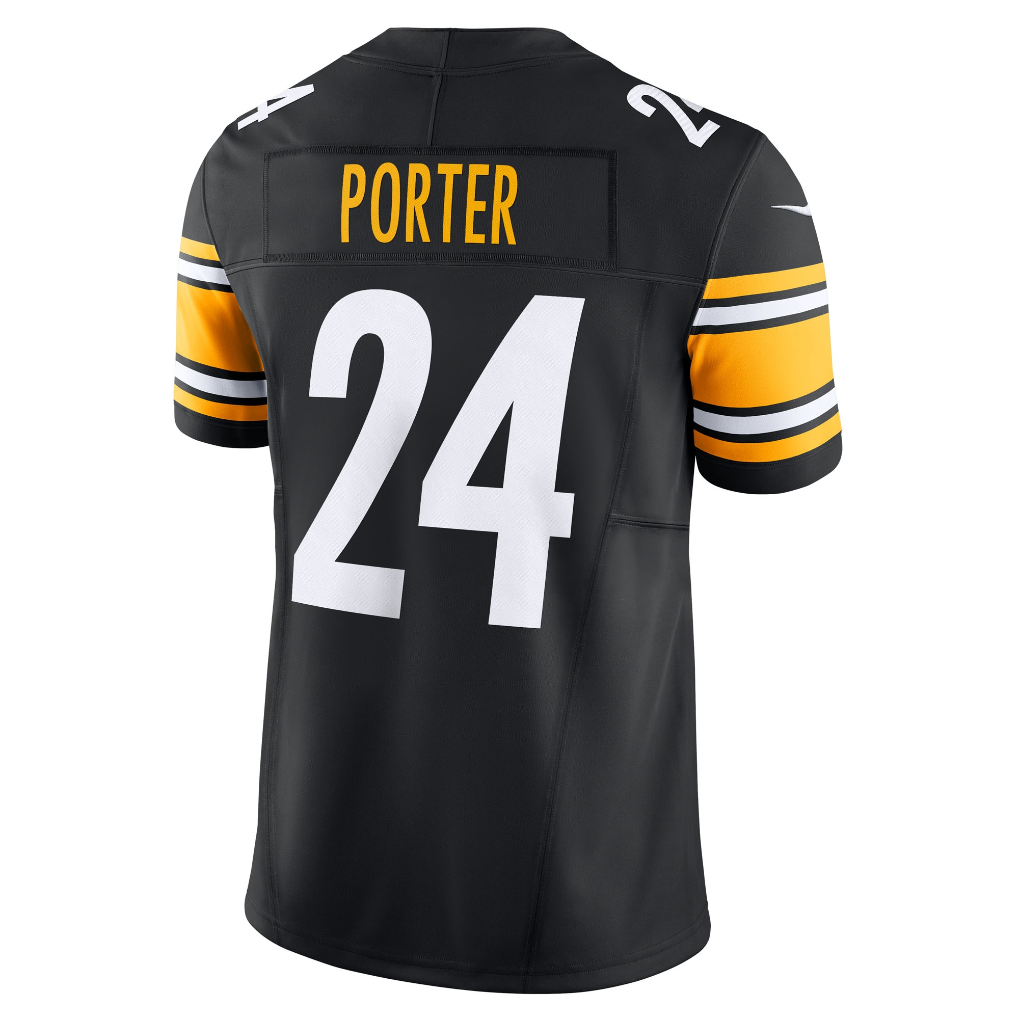 Pittsburgh Steelers Joey Porter Jr. Black Vapor F.U.S.E. Limited NFL Jersey Men's
