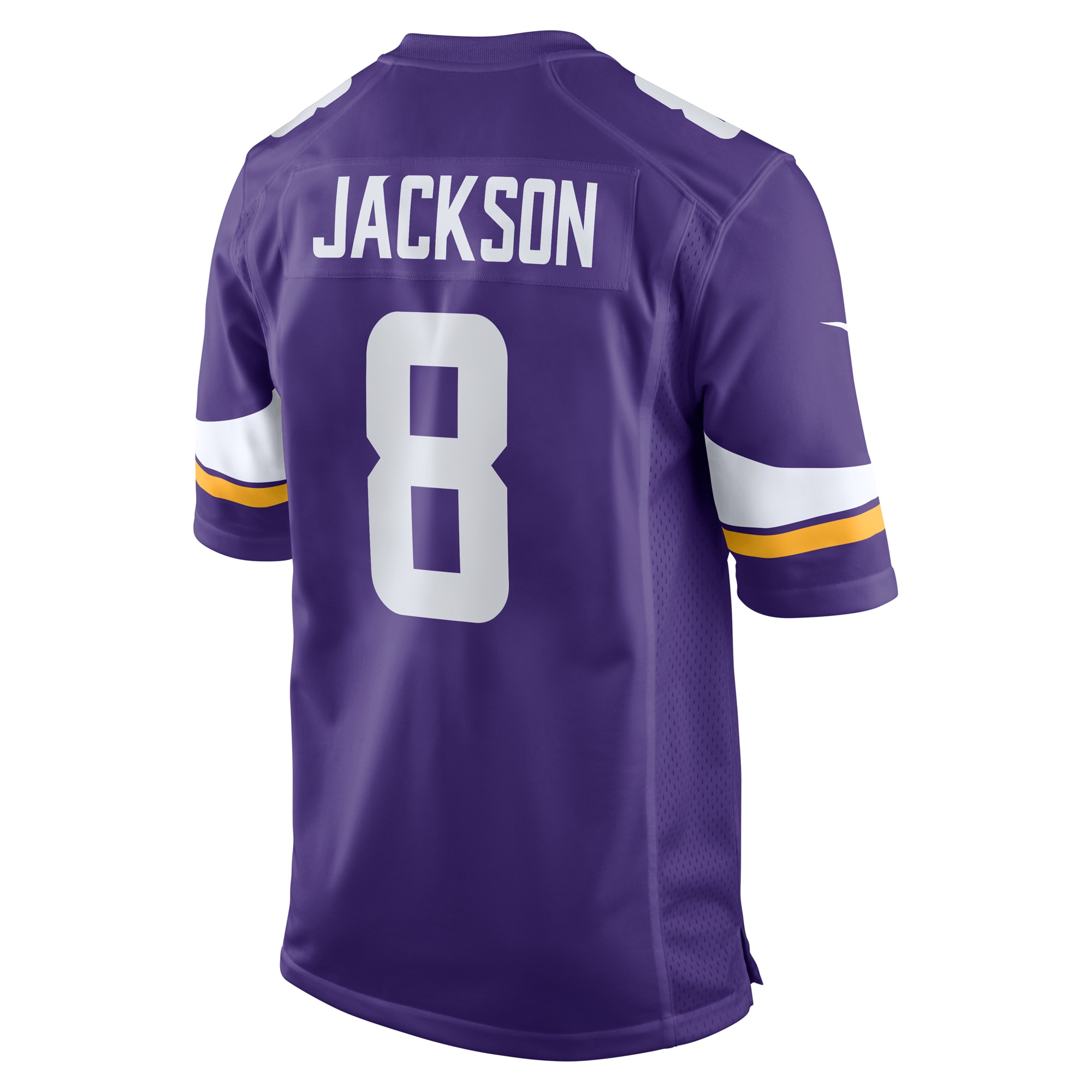 Minnesota Vikings Trishton Jackson Purple Game NFL Jersey Men's