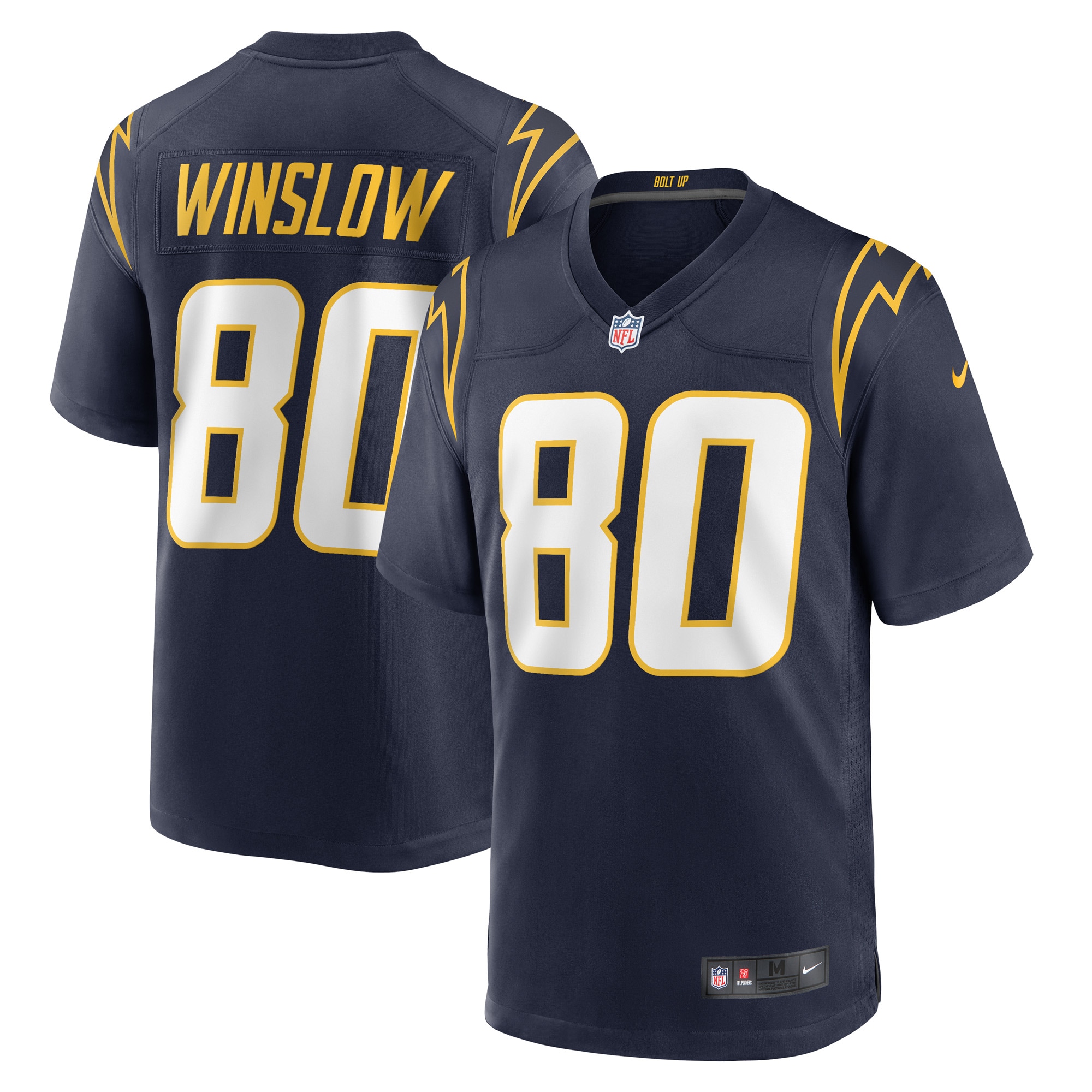 Los Angeles Chargers Kellen Winslow Navy Retired Player NFL Jersey Men's