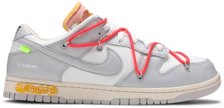 Off-White x Dunk Low Lot 06 of 50 DM1602-110