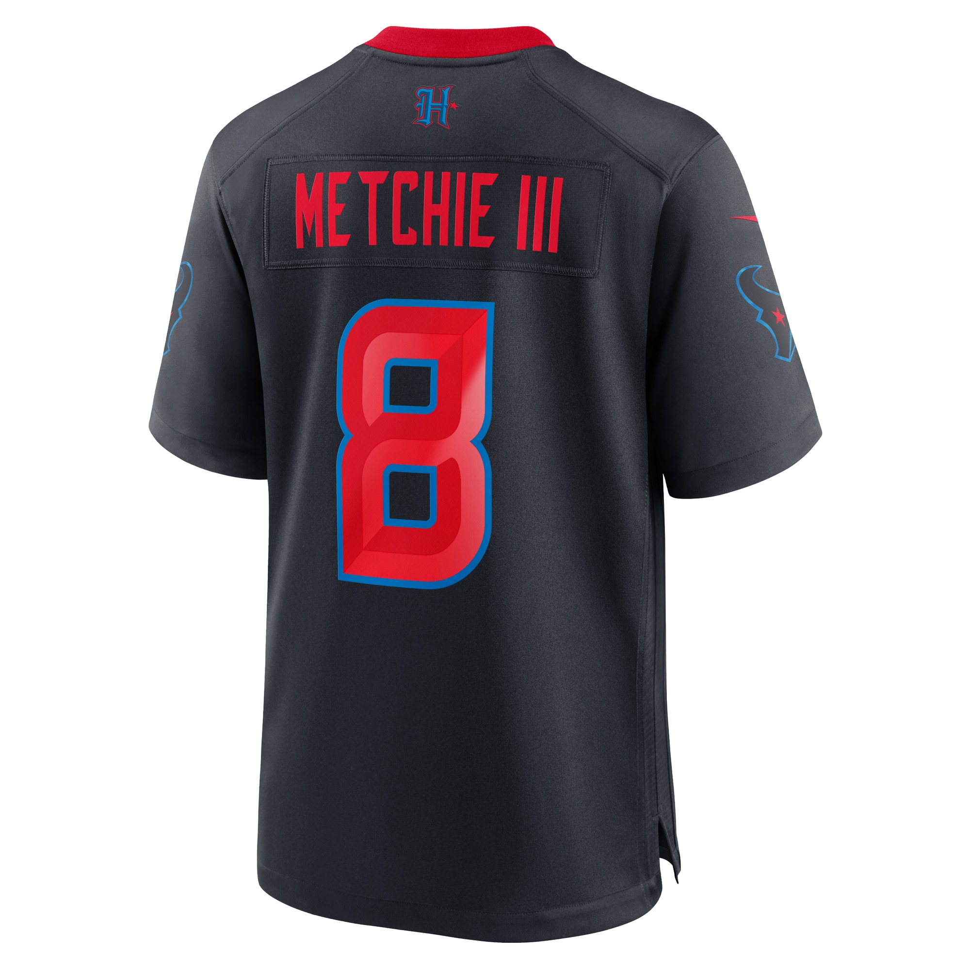 Houston Texans John Metchie III Navy 2nd Alternate Game NFL Jersey Men's
