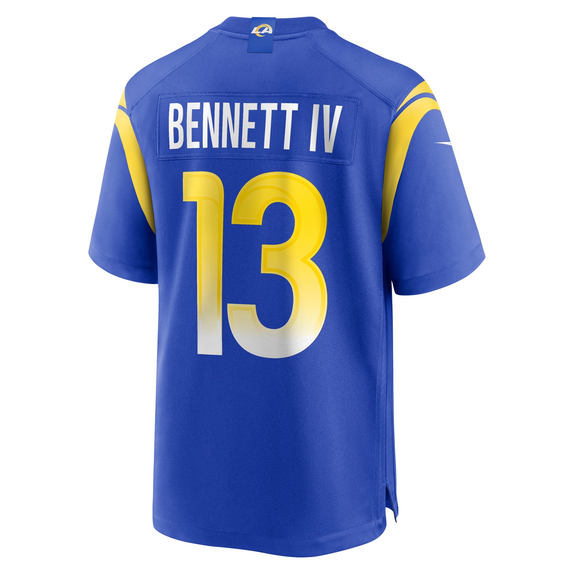 Los Angeles Rams Stetson Bennett Royal Team Game NFL Jersey Men's