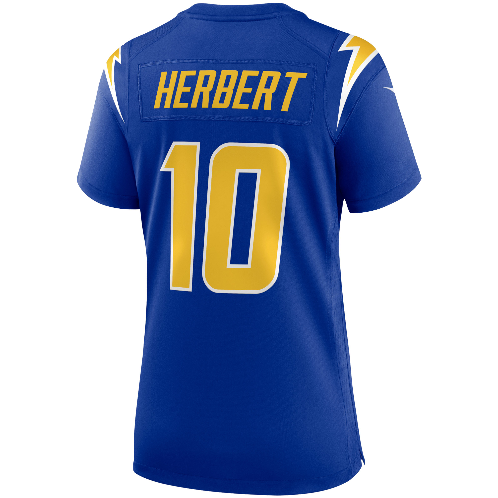 Los Angeles Chargers Justin Herbert Royal Game NFL Jersey Women's