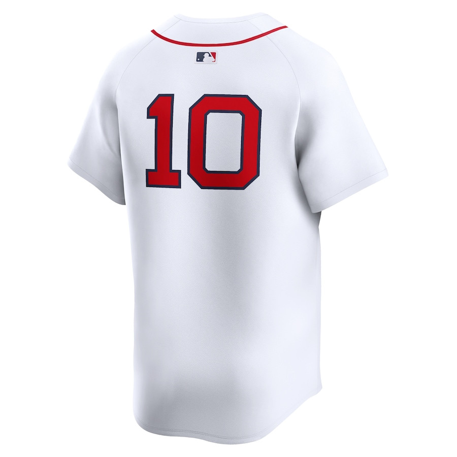 Trevor Story 10 Boston Red Sox Home Limited Player White MLB Jersey Men's