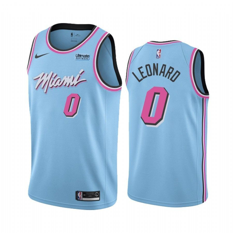 Miami Heat Meyers Leonard 0 City Latest NBA Jersey Men's