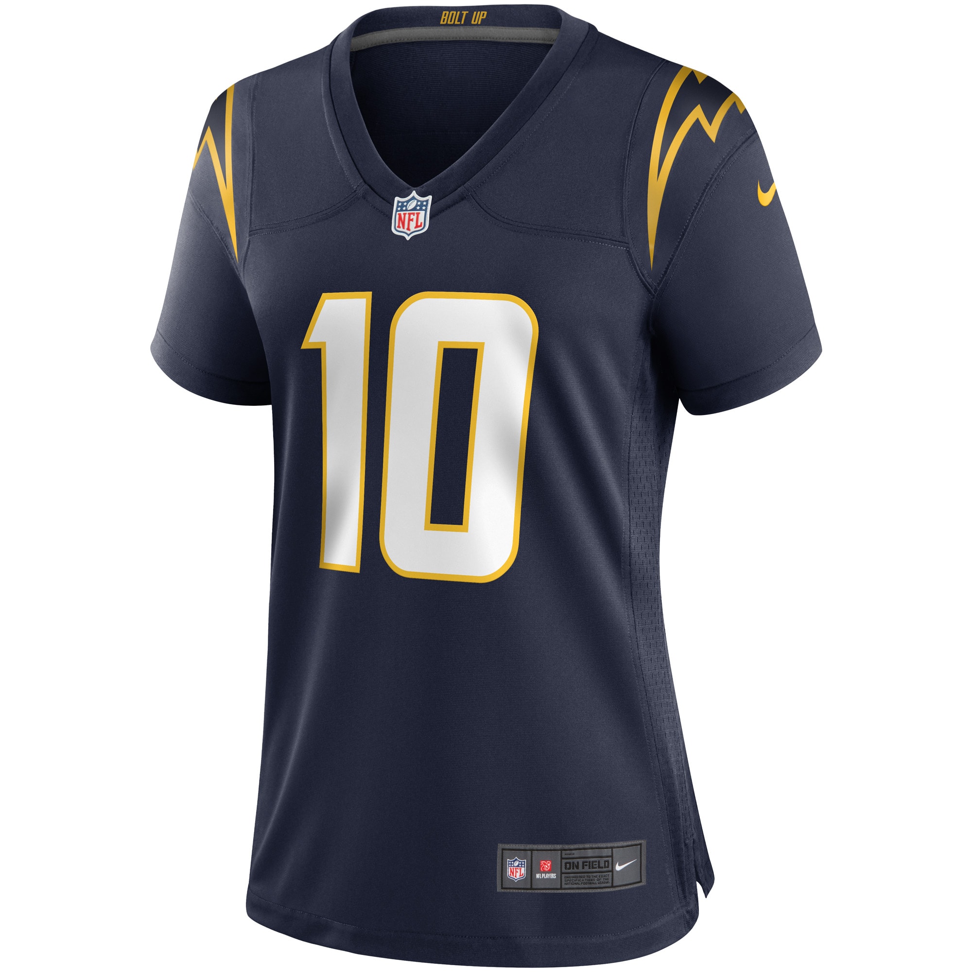 Los Angeles Chargers Justin Herbert Navy Game NFL Jersey Women's