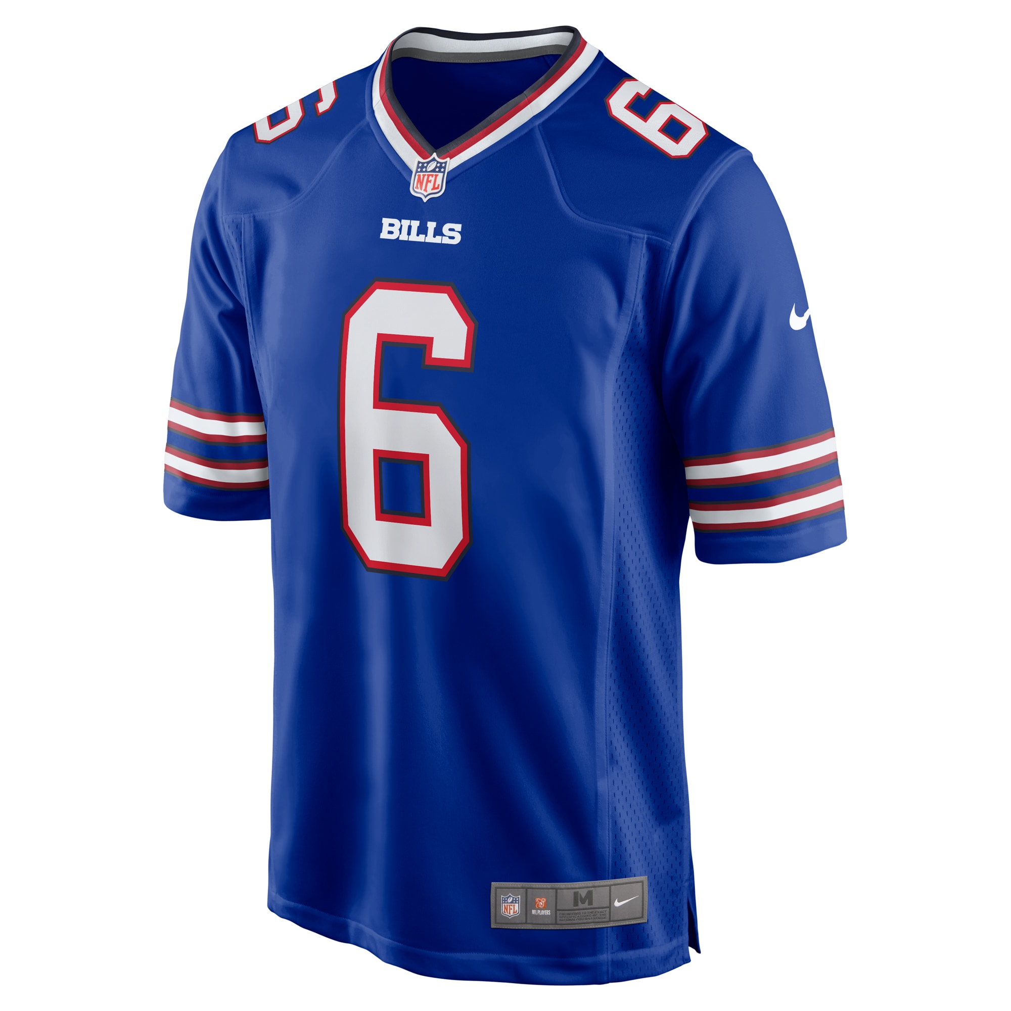 Buffalo Bills Shane Buechele Royal Team Game NFL Jersey Men's