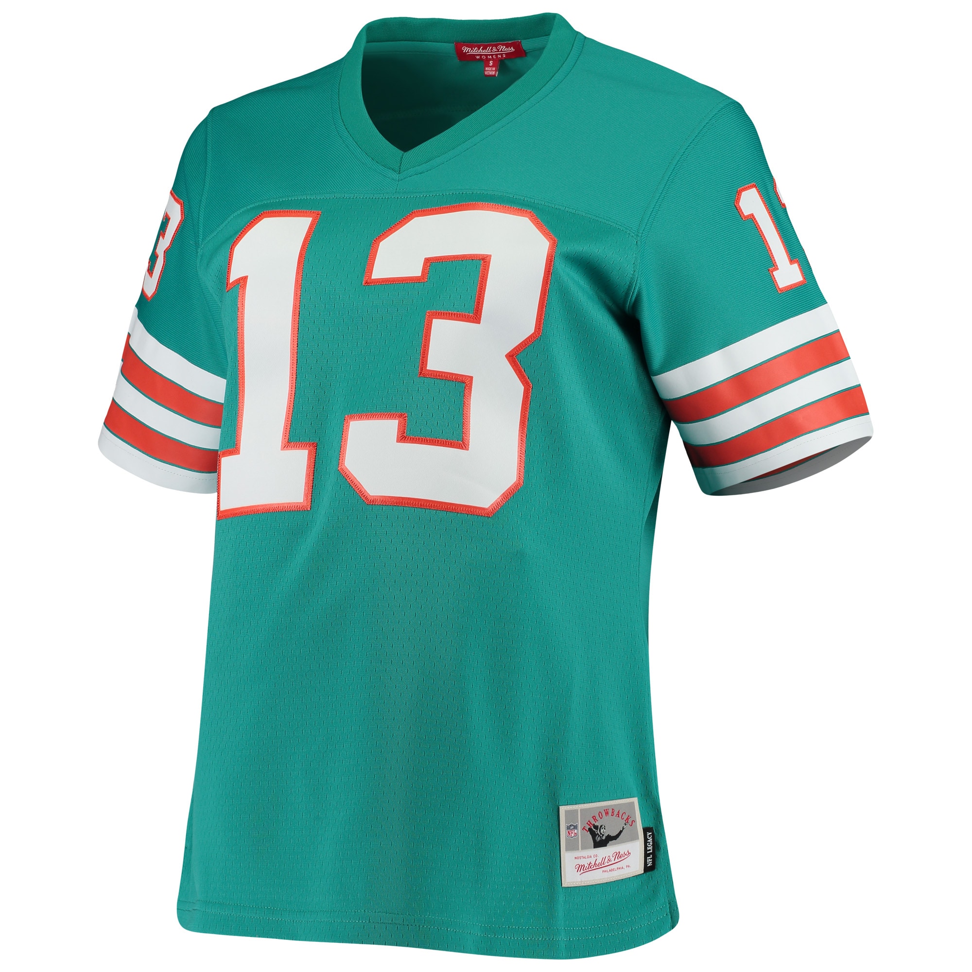 Miami Dolphins Dan Marino Mitchell Ness Aqua 1984 Legacy NFL Jersey Women's