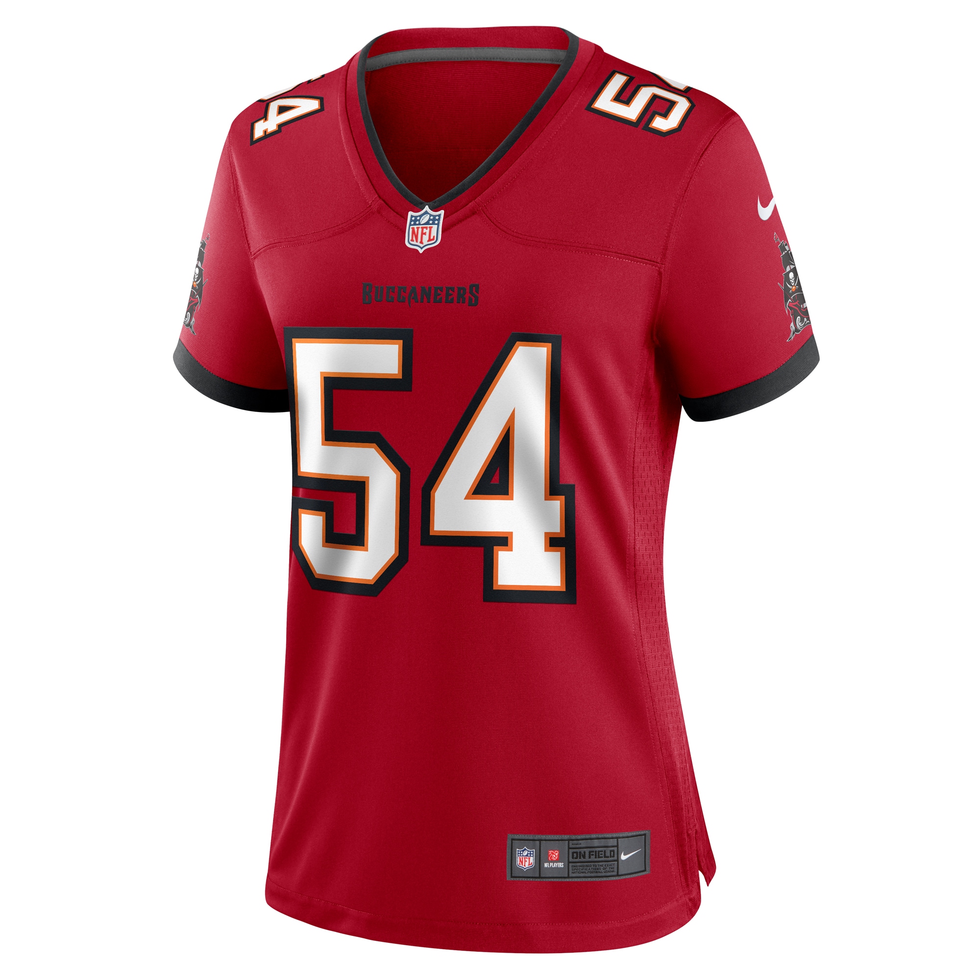 Tampa Bay Buccaneers Lavonte David Red Game NFL Jersey Women's