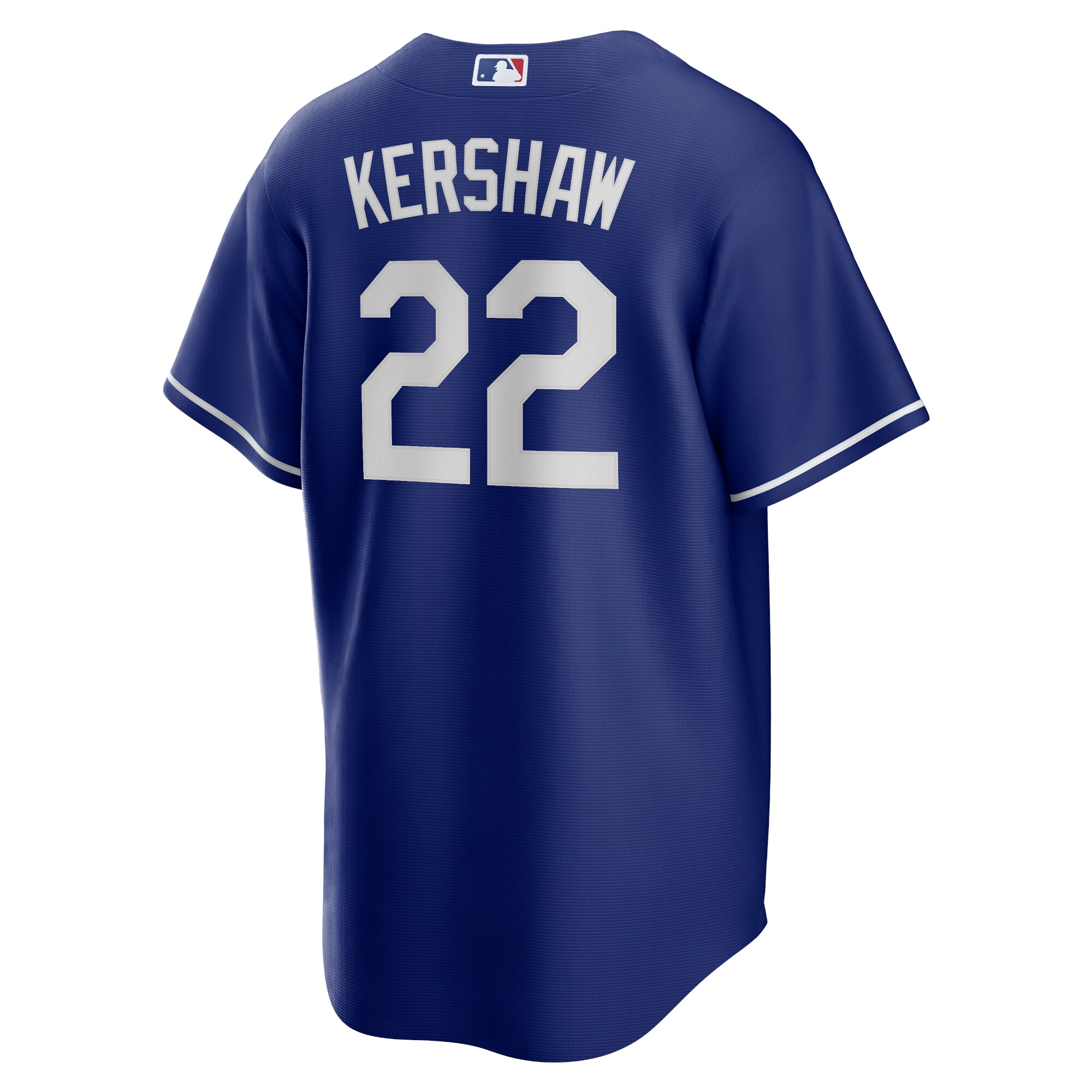 Los Angeles Dodgers Clayton Kershaw Royal Alternate Player Name MLB Jersey Men's