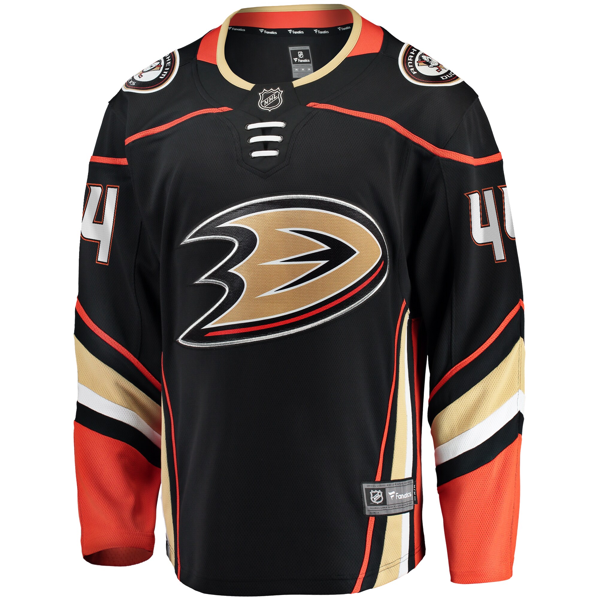 Anaheim Ducks Ross Johnston Black Home Premier Breakaway Player NHL Jersey Men's