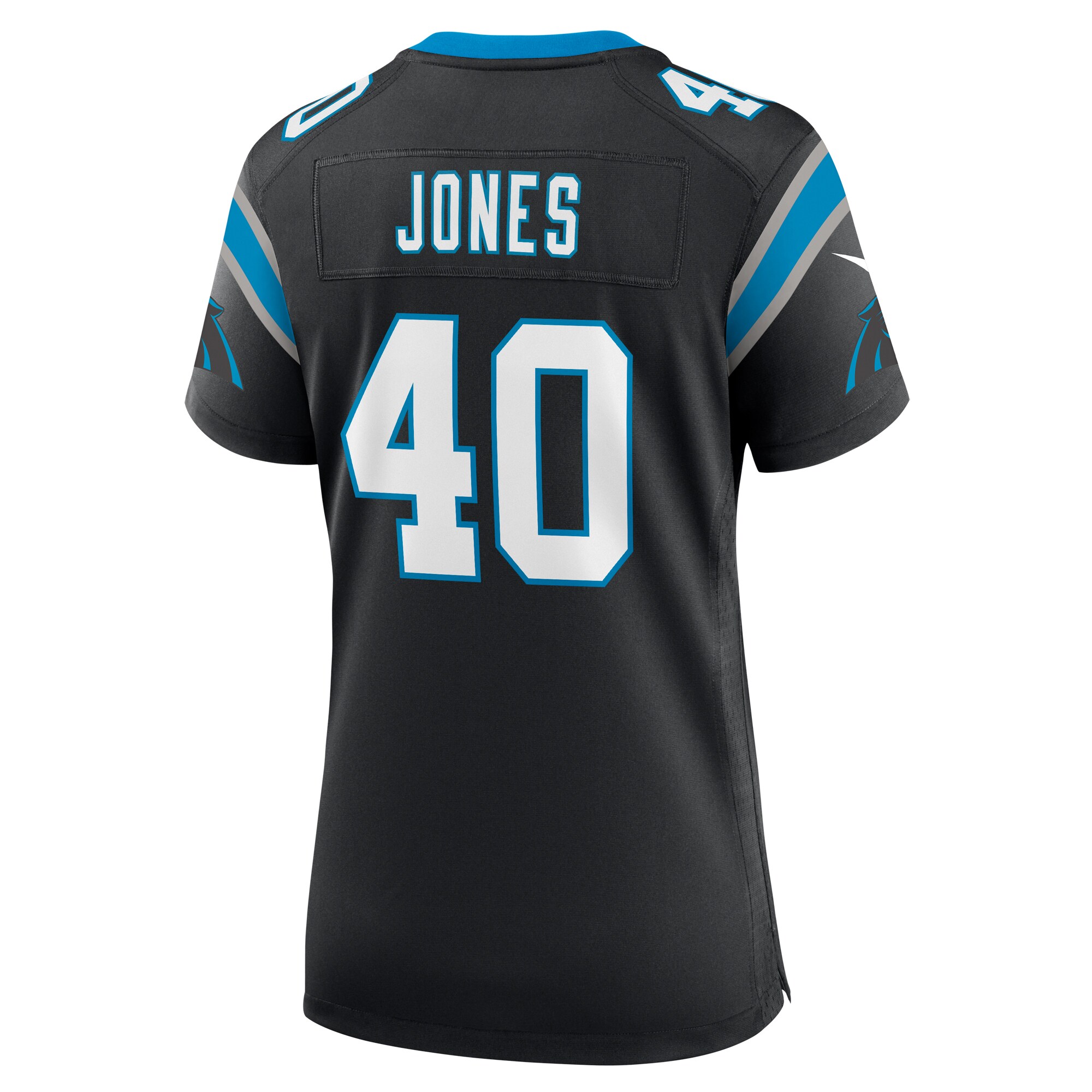 Carolina Panthers Deion Jones Black Game NFL Jersey Women's