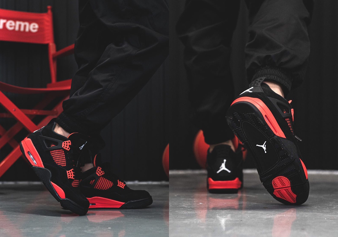 Air Jordan 4 Retro Red Thunder CT8527-016
