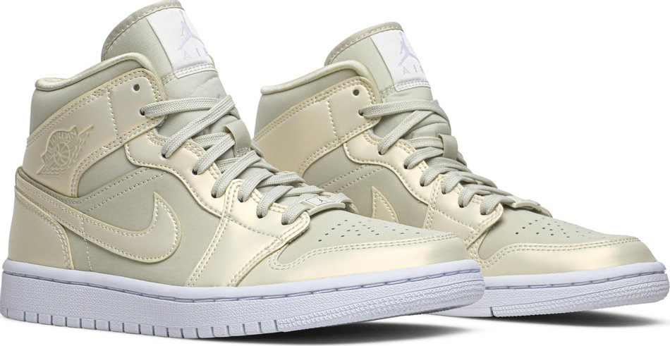 Wmns Air Jordan 1 Mid Lemon Yellow CK6587-200