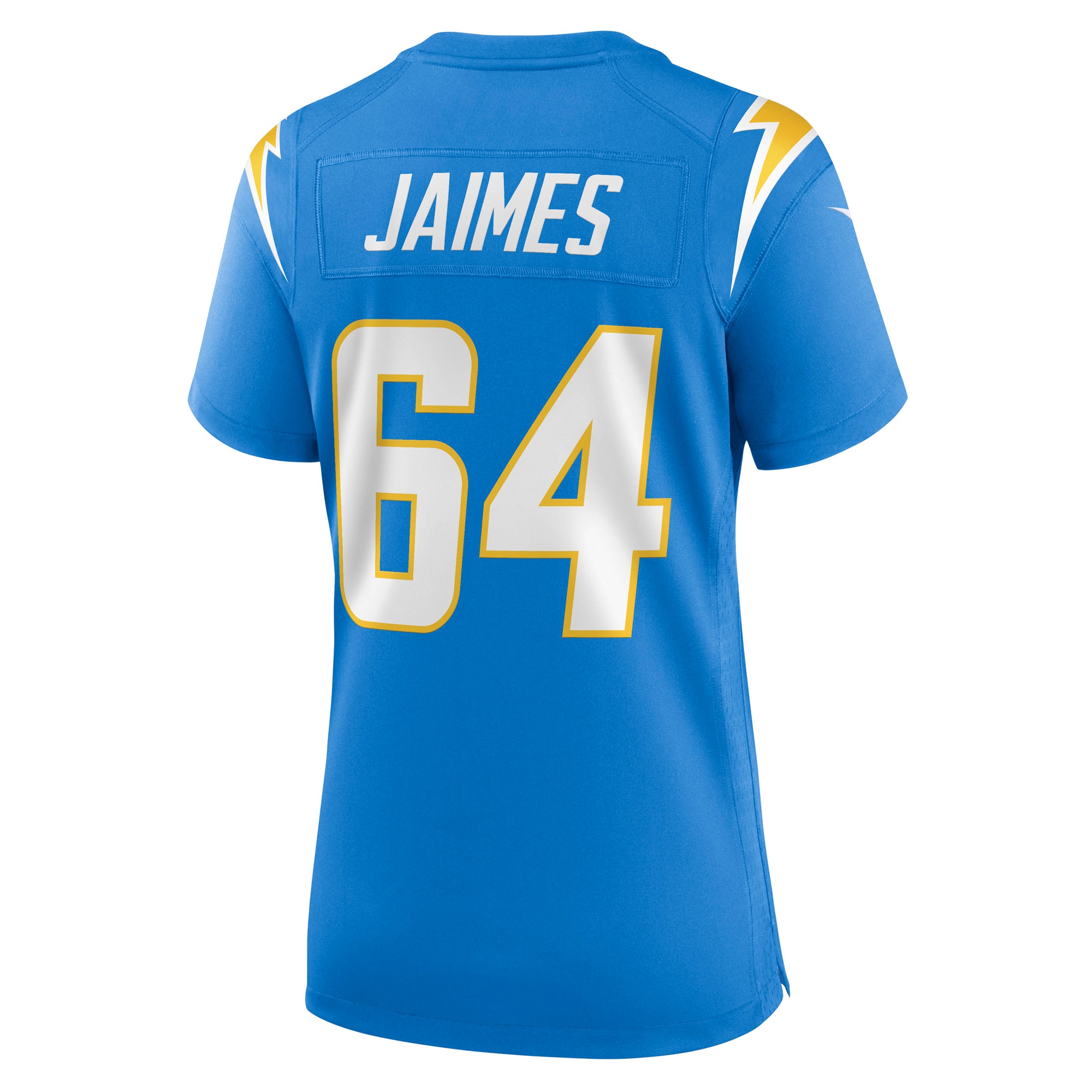 Los Angeles Chargers Brenden Jaimes Powder Blue Game NFL Jersey Women's