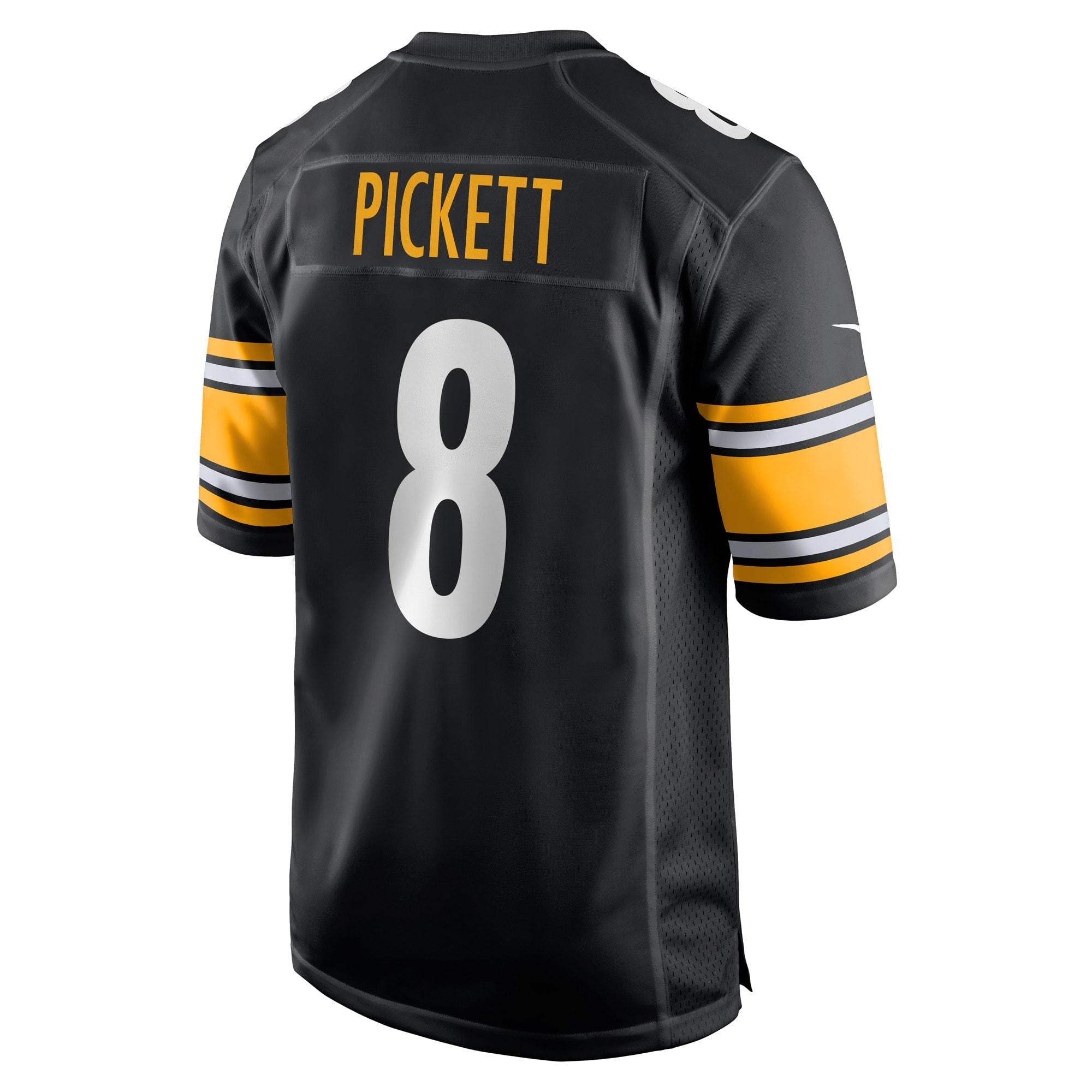 Pittsburgh Steelers Kenny Pickett Black Player Game NFL Jersey Men's