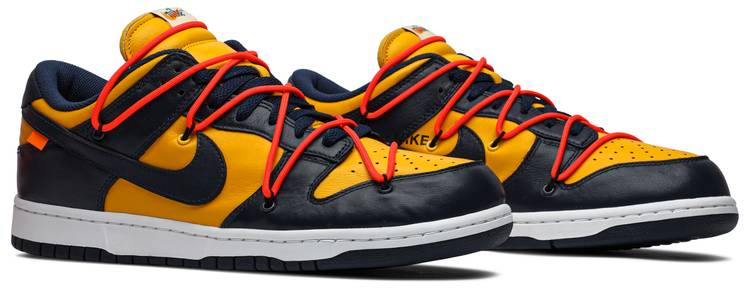 Off-White x Dunk Low University Gold CT0856-700