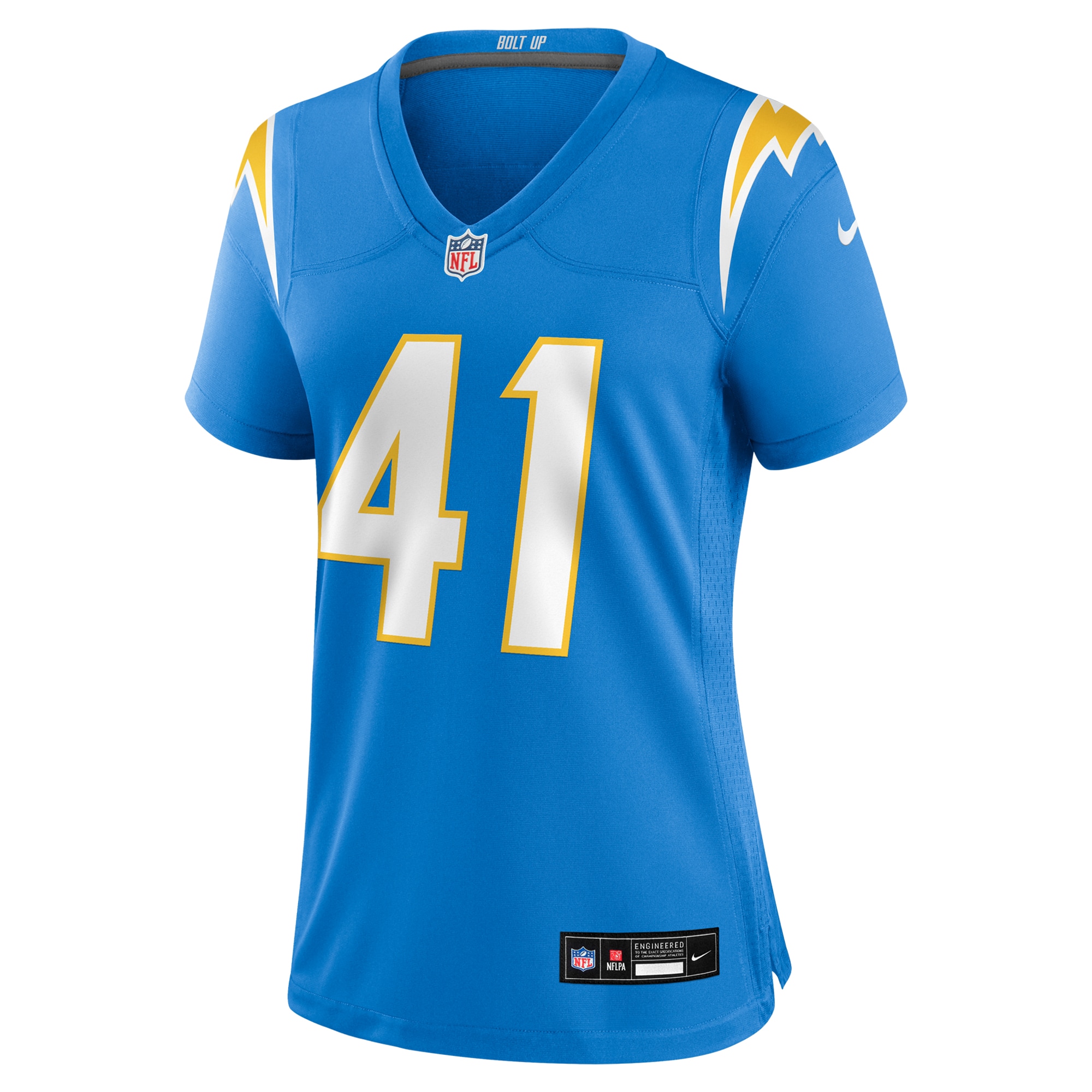 Los Angeles Chargers Eli Apple Powder Blue Game NFL Jersey Women's