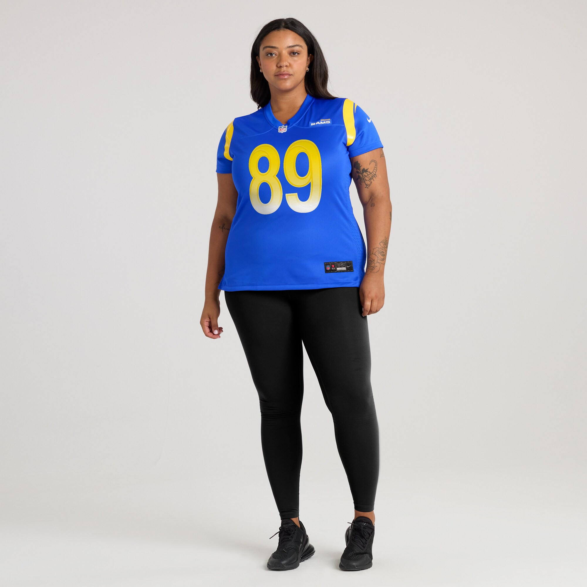 Los Angeles Rams Tyler Higbee Royal Game Player NFL Jersey Women's