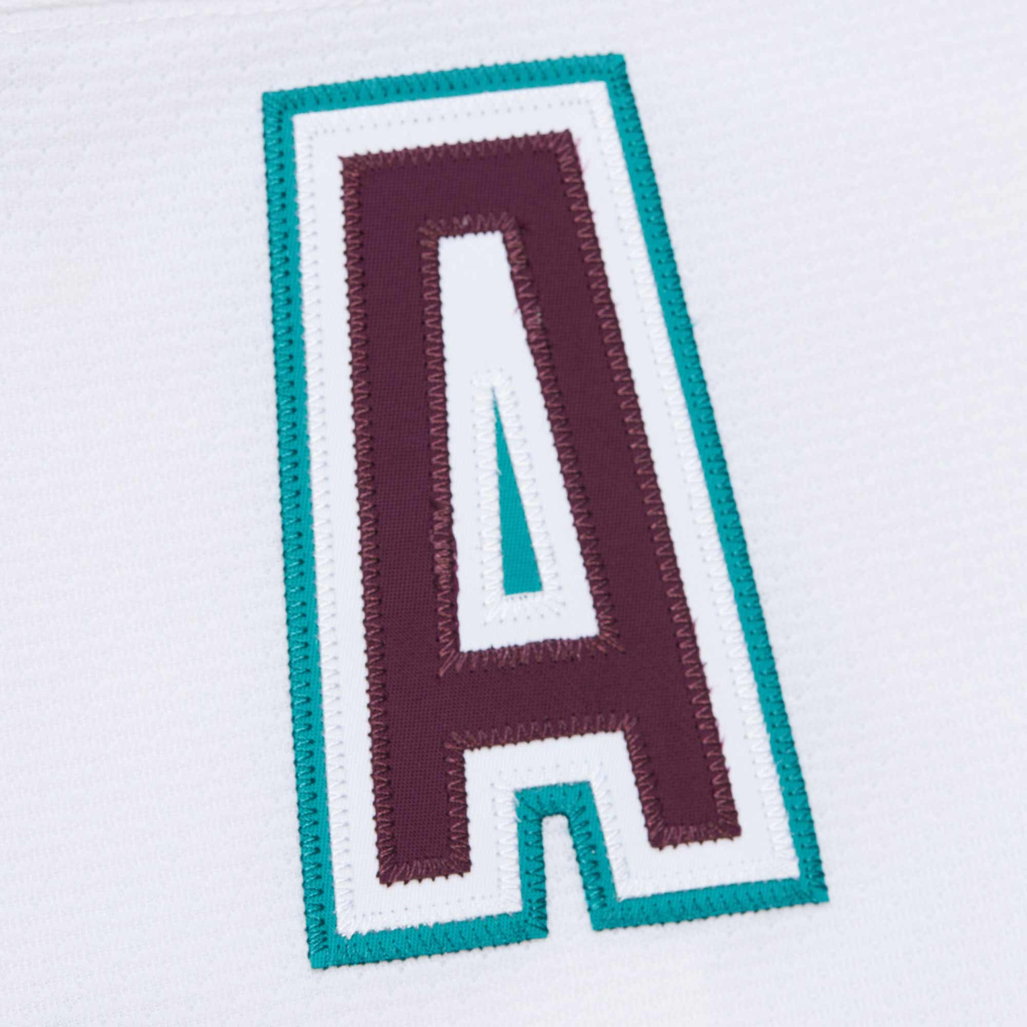 Anaheim Ducks Teemu Selanne White 1996-97 Power Play NHL Jersey Men's