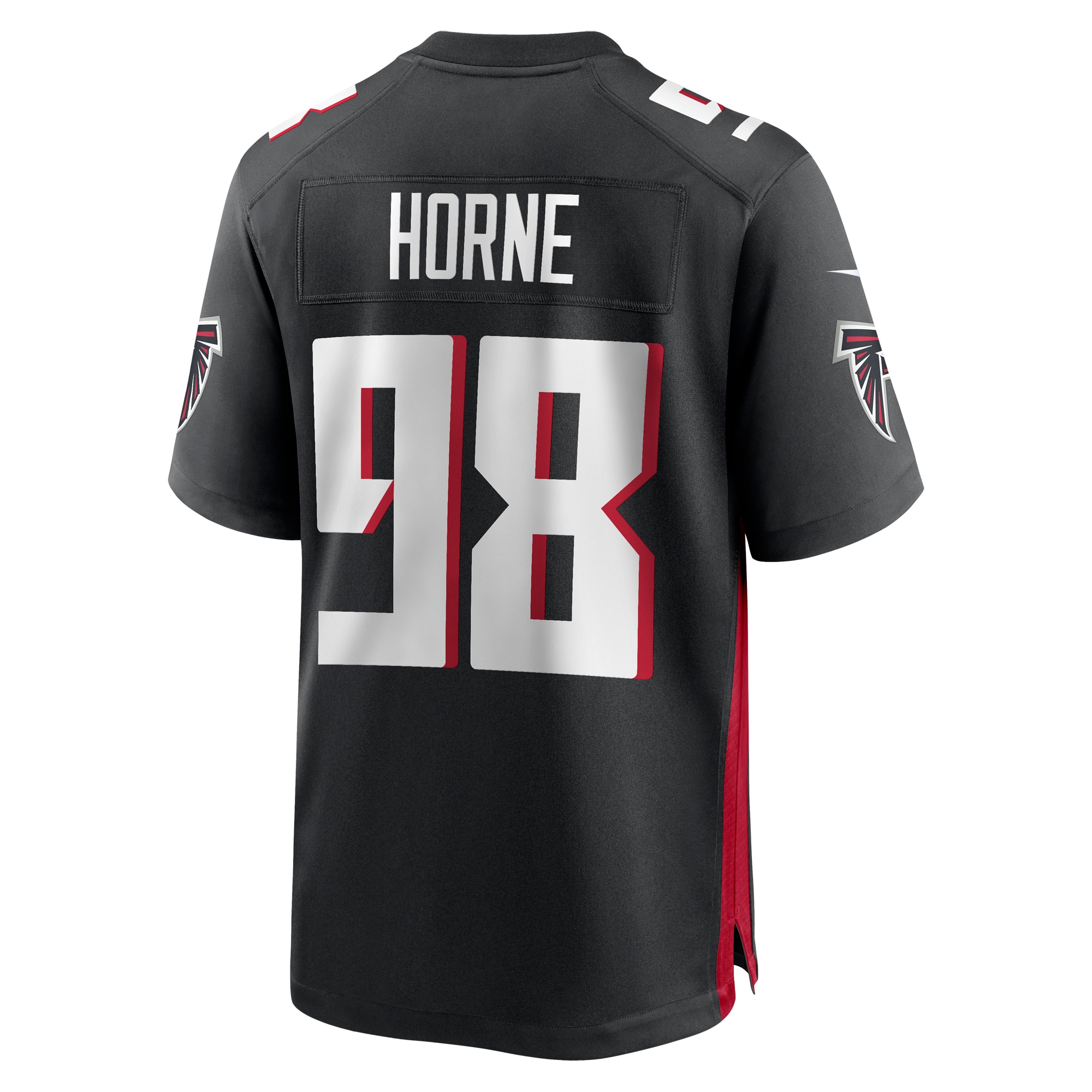 Atlanta Falcons Timmy Horne Black Game Player NFL Jersey Men's