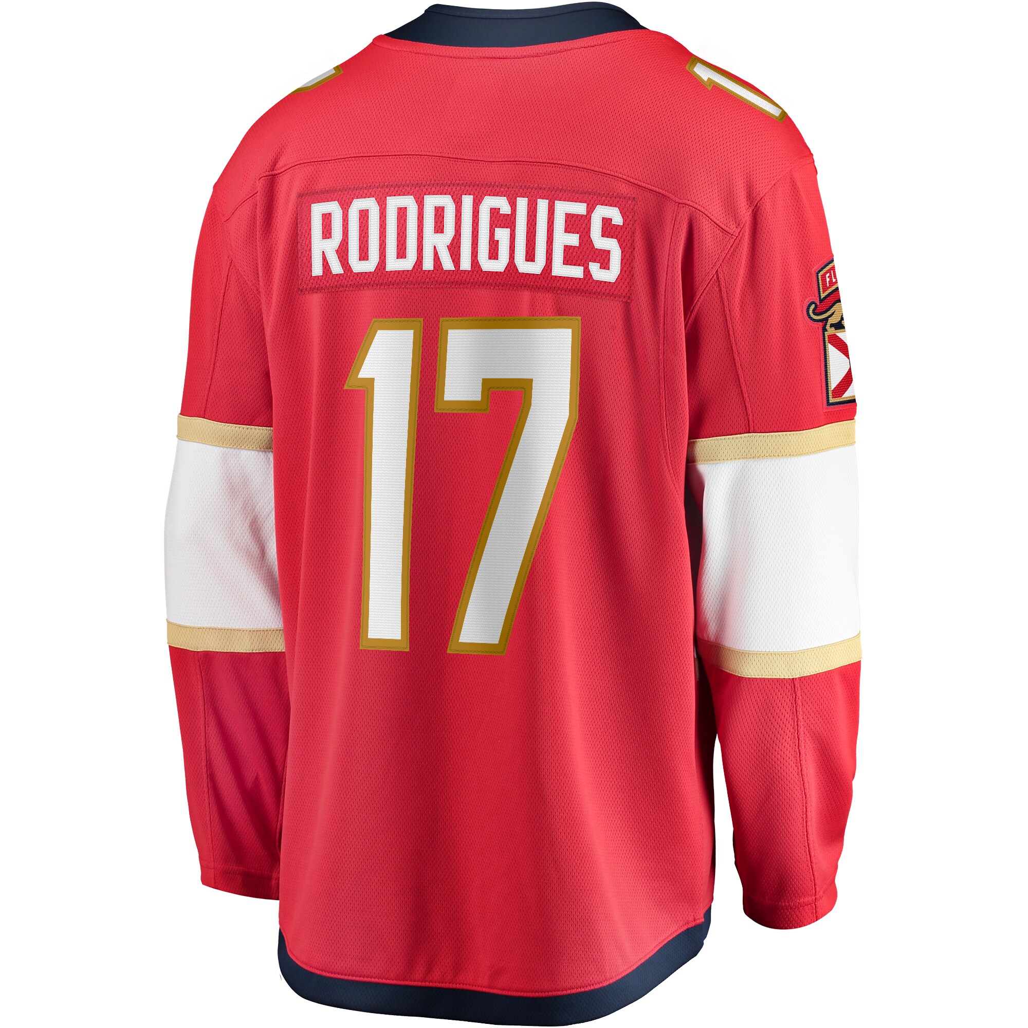 Florida Panthers Evan Rodrigues Red Home Breakaway NHL Jersey Men's