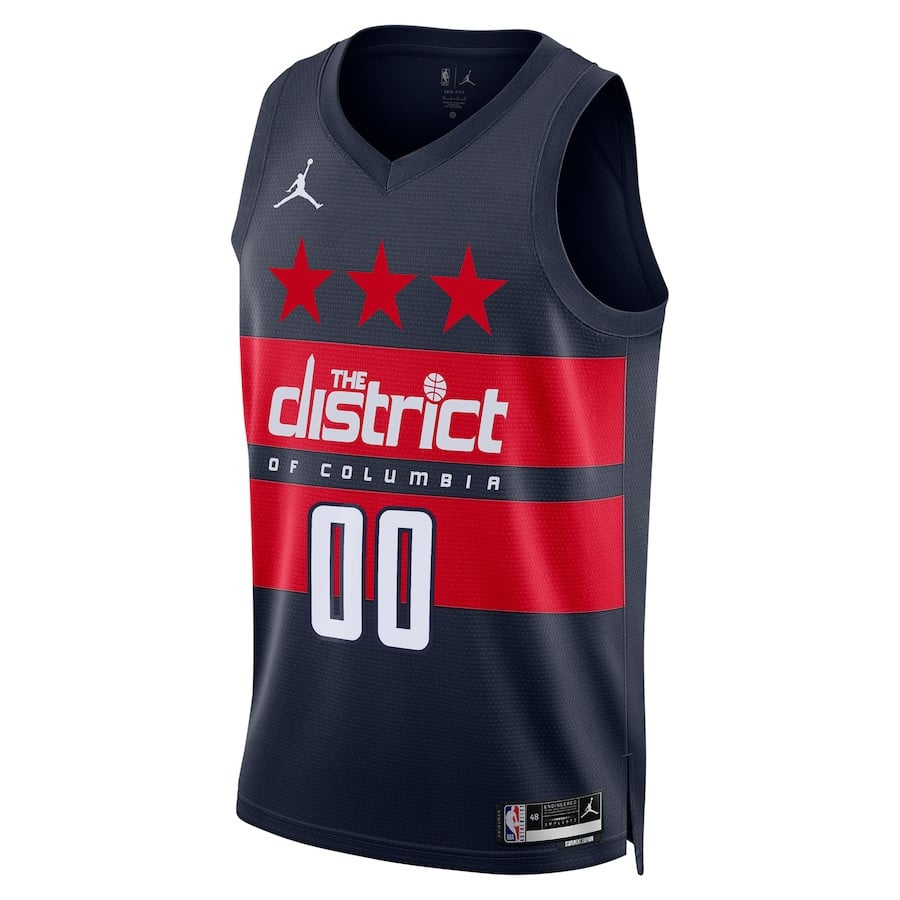 Washington Wizards 2024/2 Unisex Swingman Custom Statement Edition Navy NBA Jersey Unisex