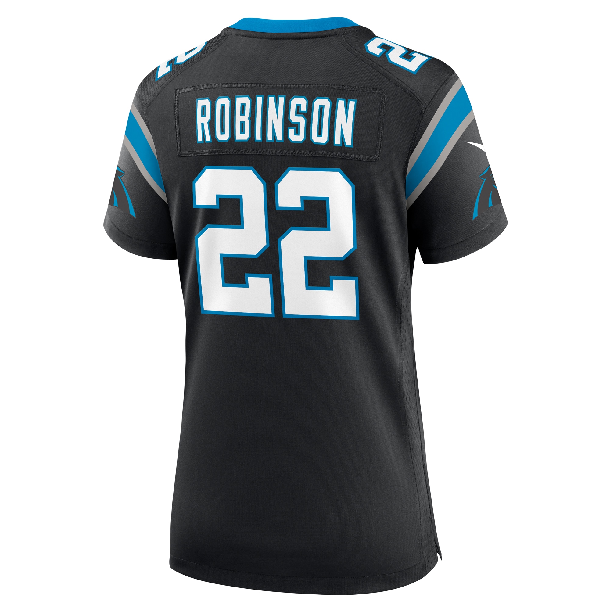 Carolina Panthers Jammie Robinson Black Game NFL Jersey Women's