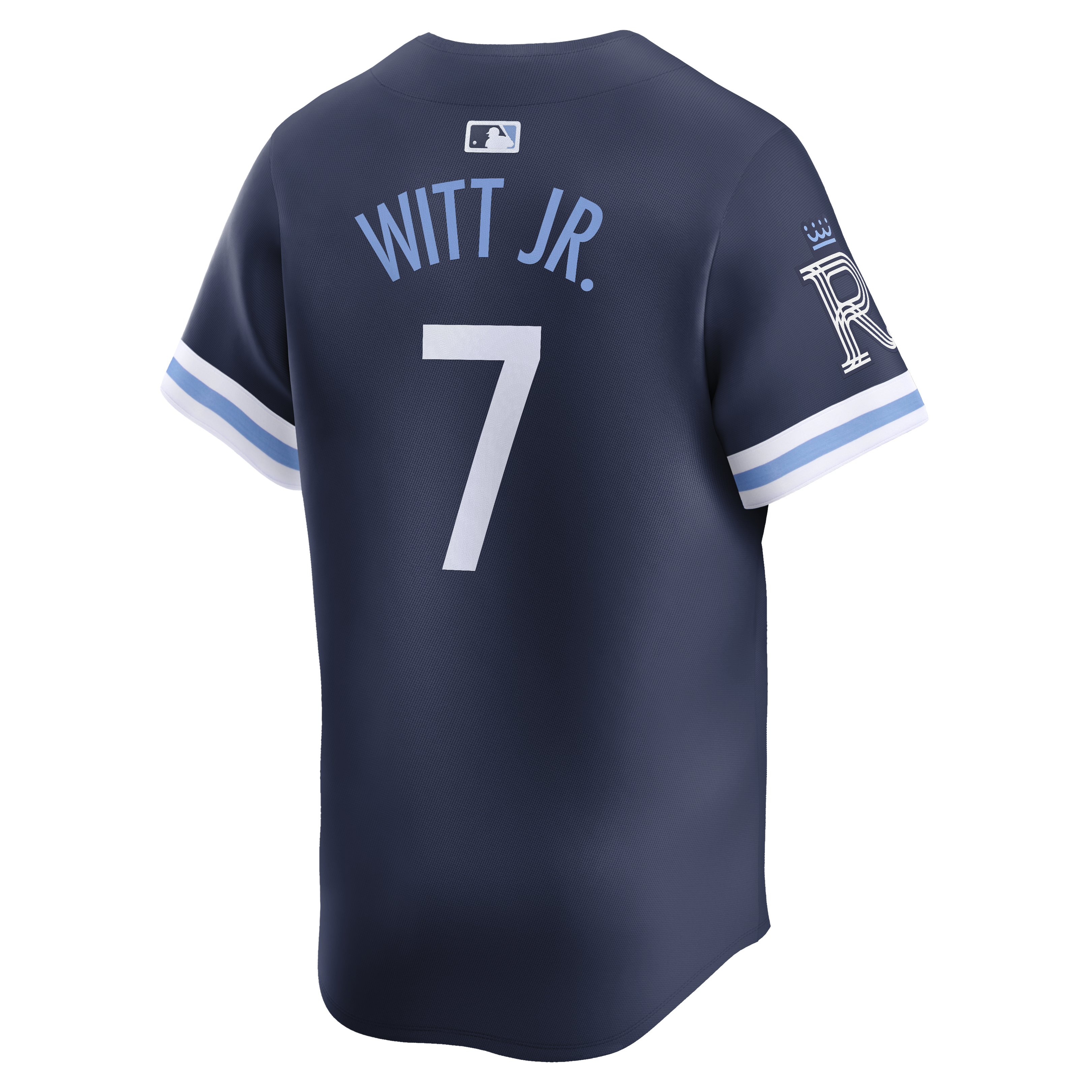 Kansas City Royals Bobby Witt Jr. Navy City Connect Limited MLB Jersey Men's