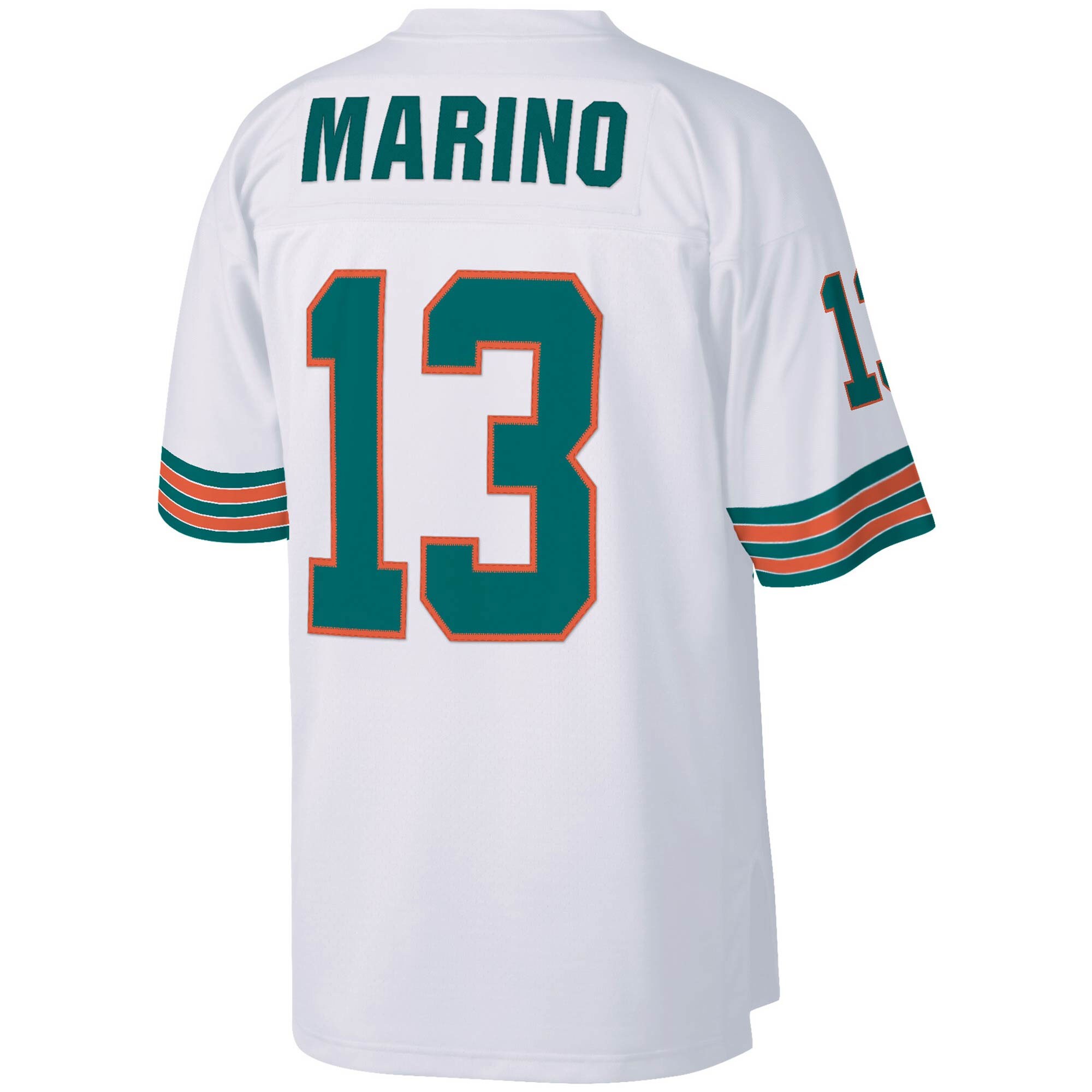Miami Dolphins Dan Marino Mitchell Ness White Big Tall 1984 Retired Player NFL Jersey Men's