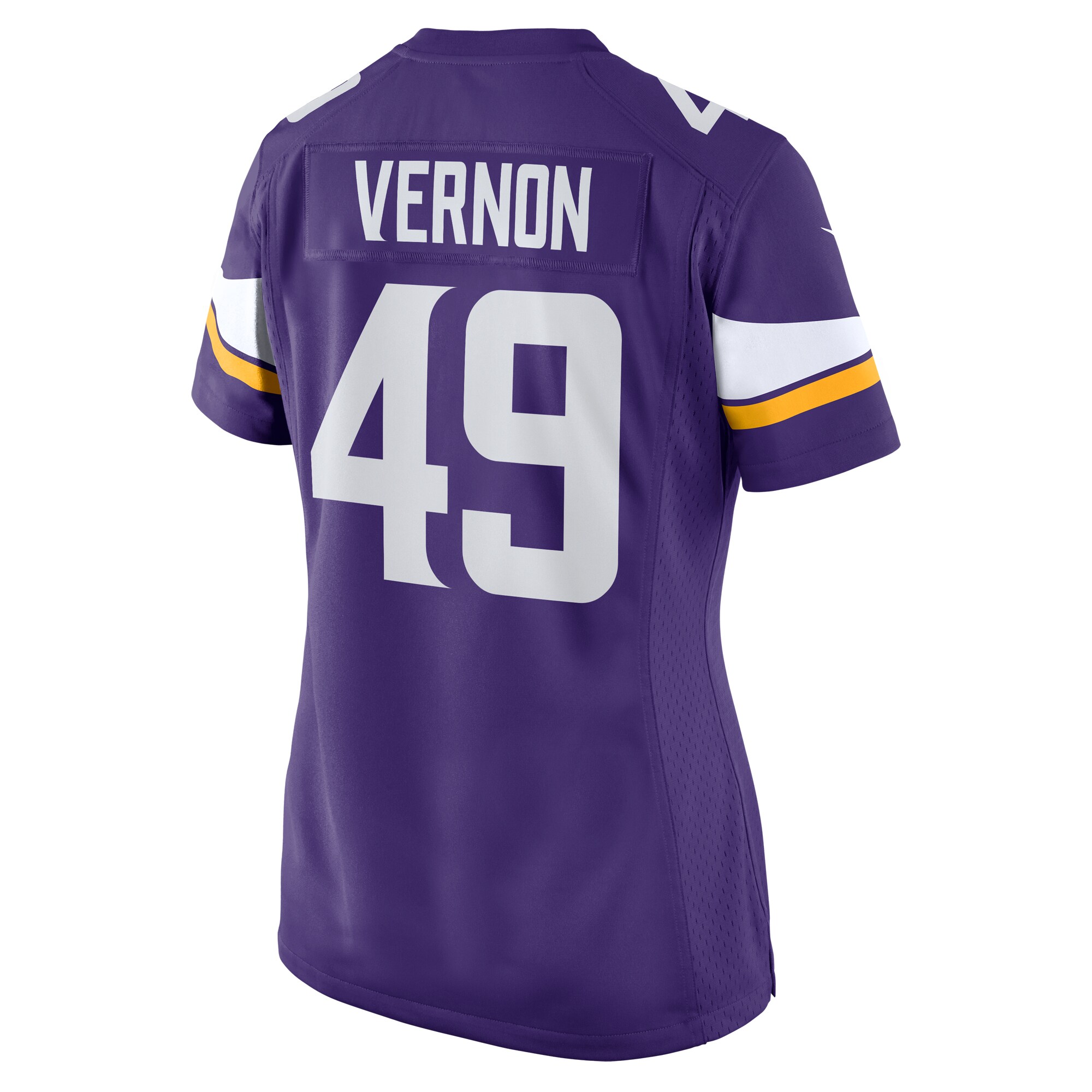 Minnesota Vikings Seth Vernon Purple Game NFL Jersey Women's