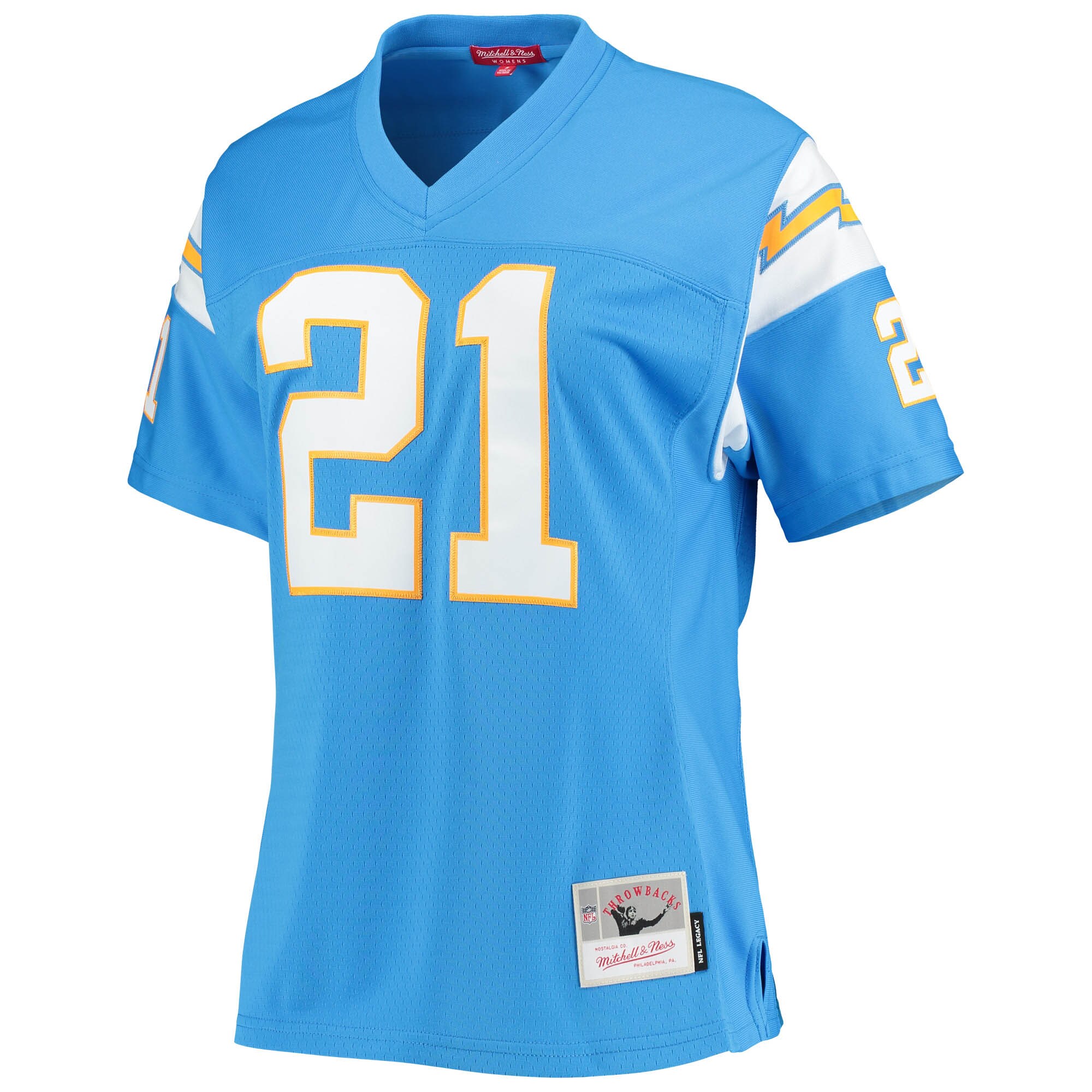Los Angeles Chargers LaDainian Tomlinson Mitchell Ness Powder Blue Legacy Player NFL Jersey Women's