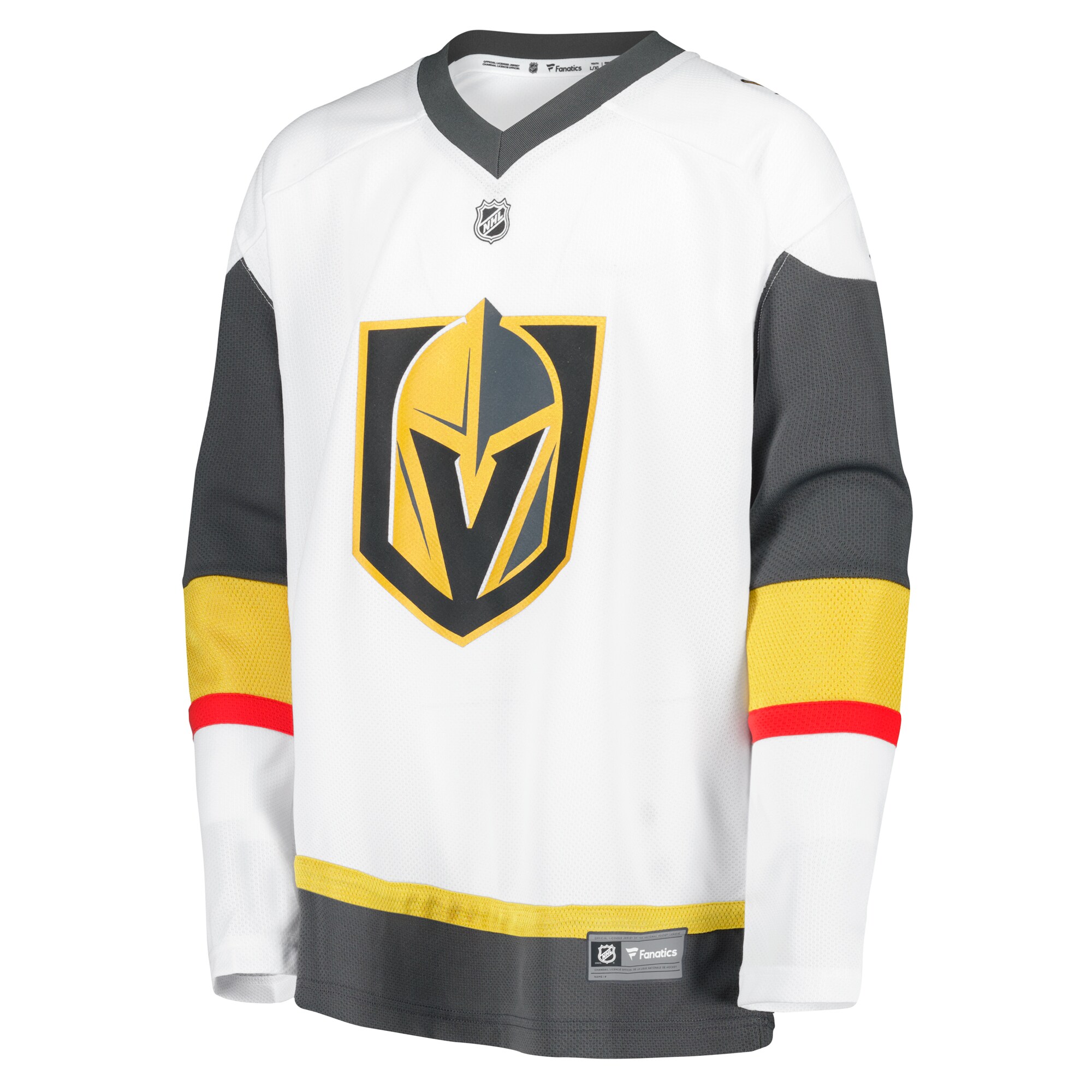 Vegas Golden Knights White Away Blank NHL Jersey Youth